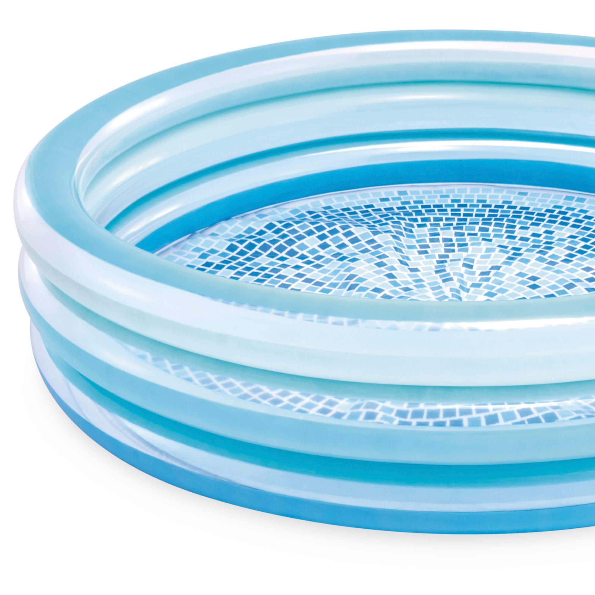 Piscina infantil insuflável INTEX Blue Biss com piso estampado