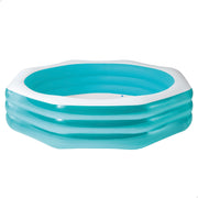 Piscina insuflável familiar octogonal INTEX