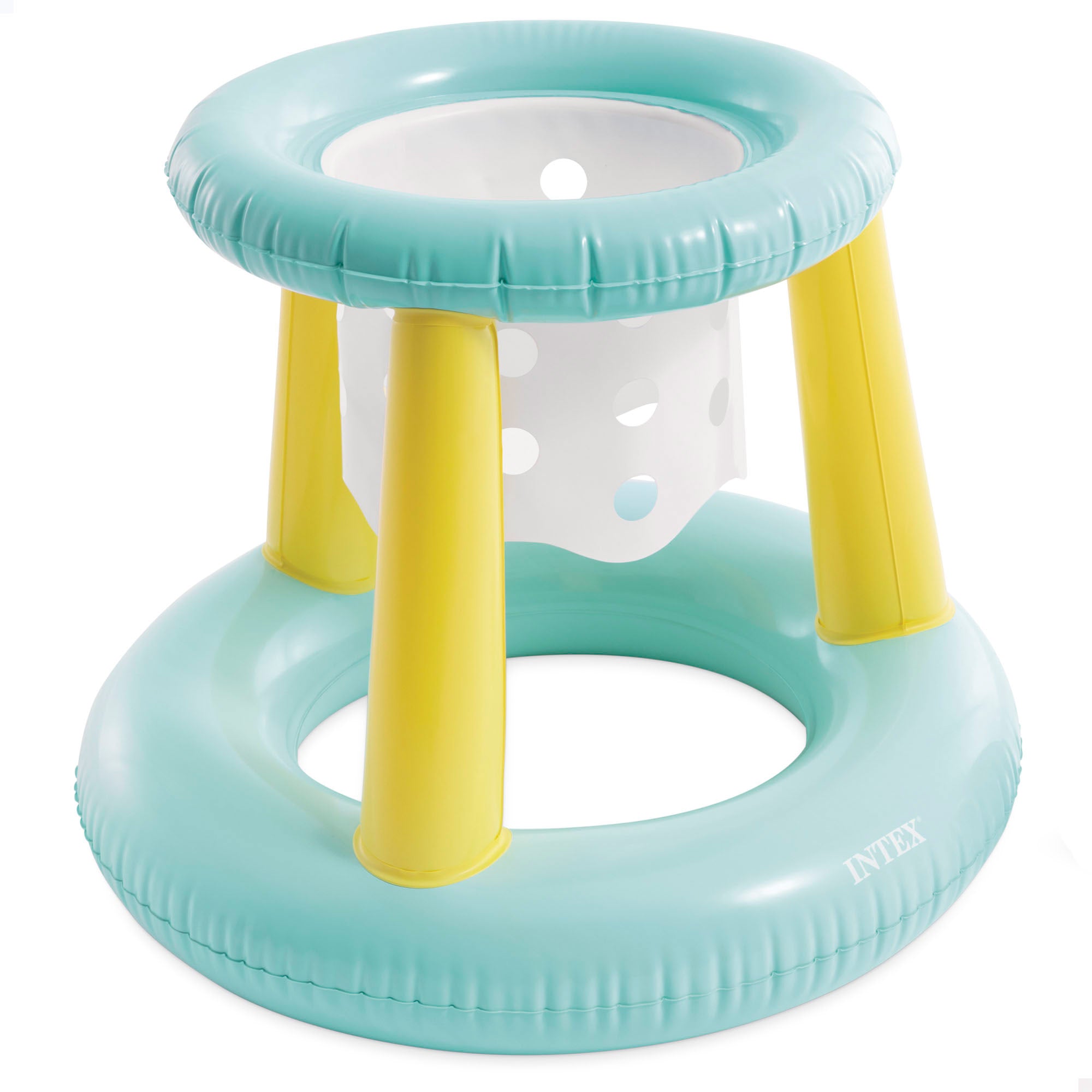Cesto de basquetebol insuflável flutuante INTEX - 67x55 cm