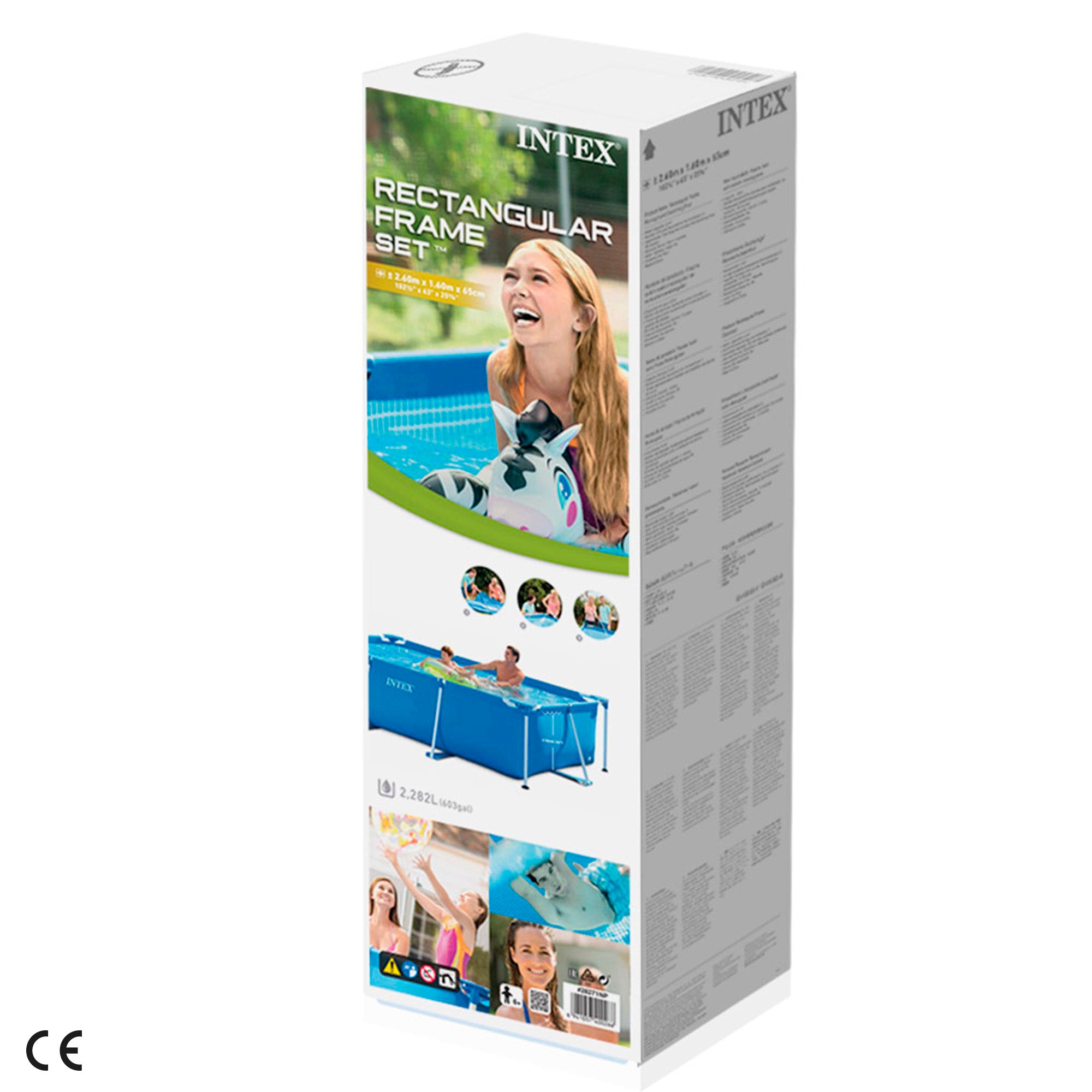 Piscina amovível INTEX Small Frame 260x160x65 cm - 2.282 l
