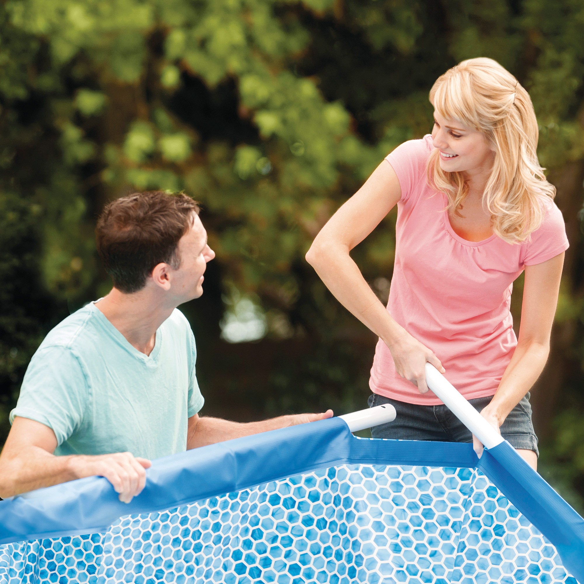 Piscina amovível INTEX Small Frame 220x150x60 cm - 1.662 l