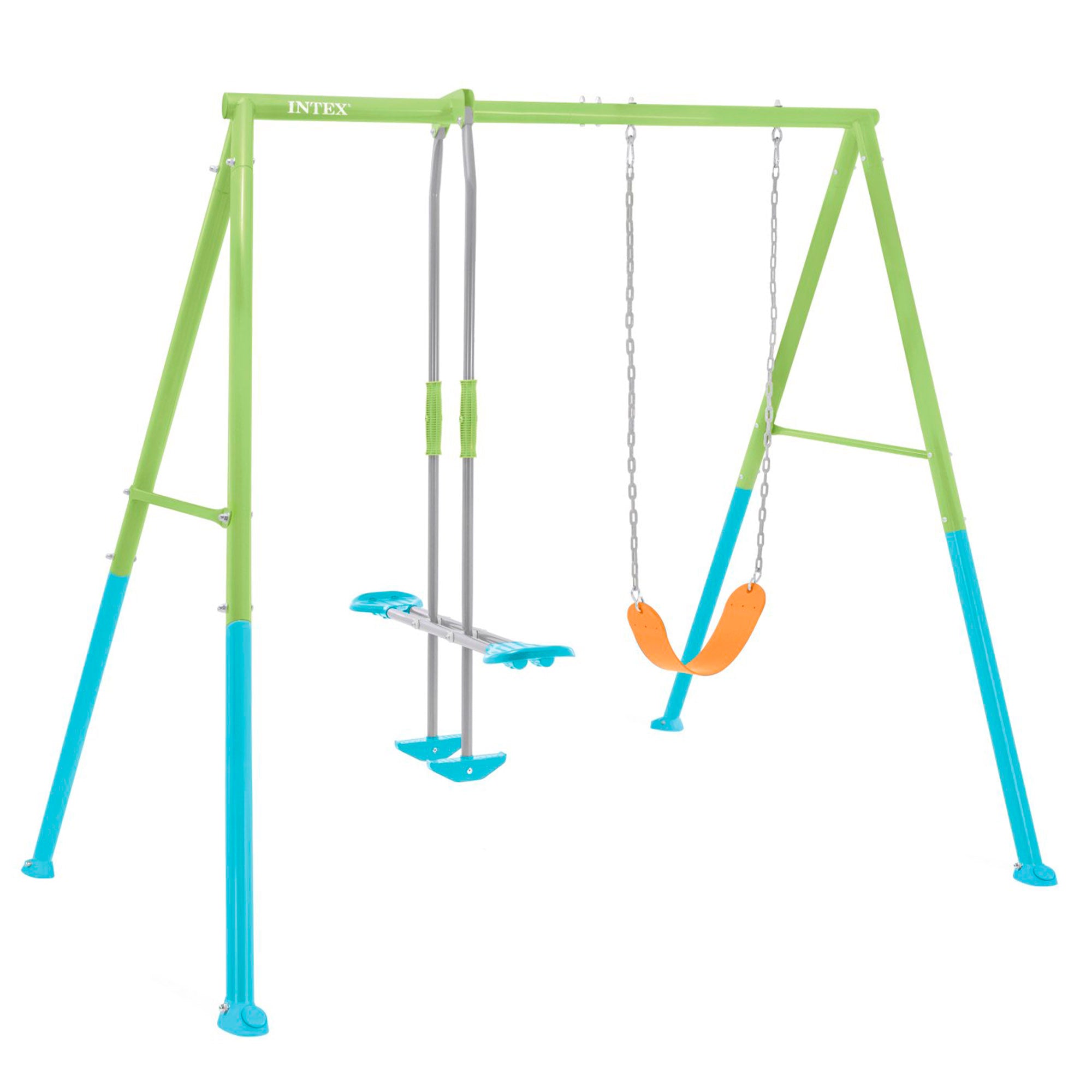 Baloiço de jardim infantil INTEX com cadeira de baloiço