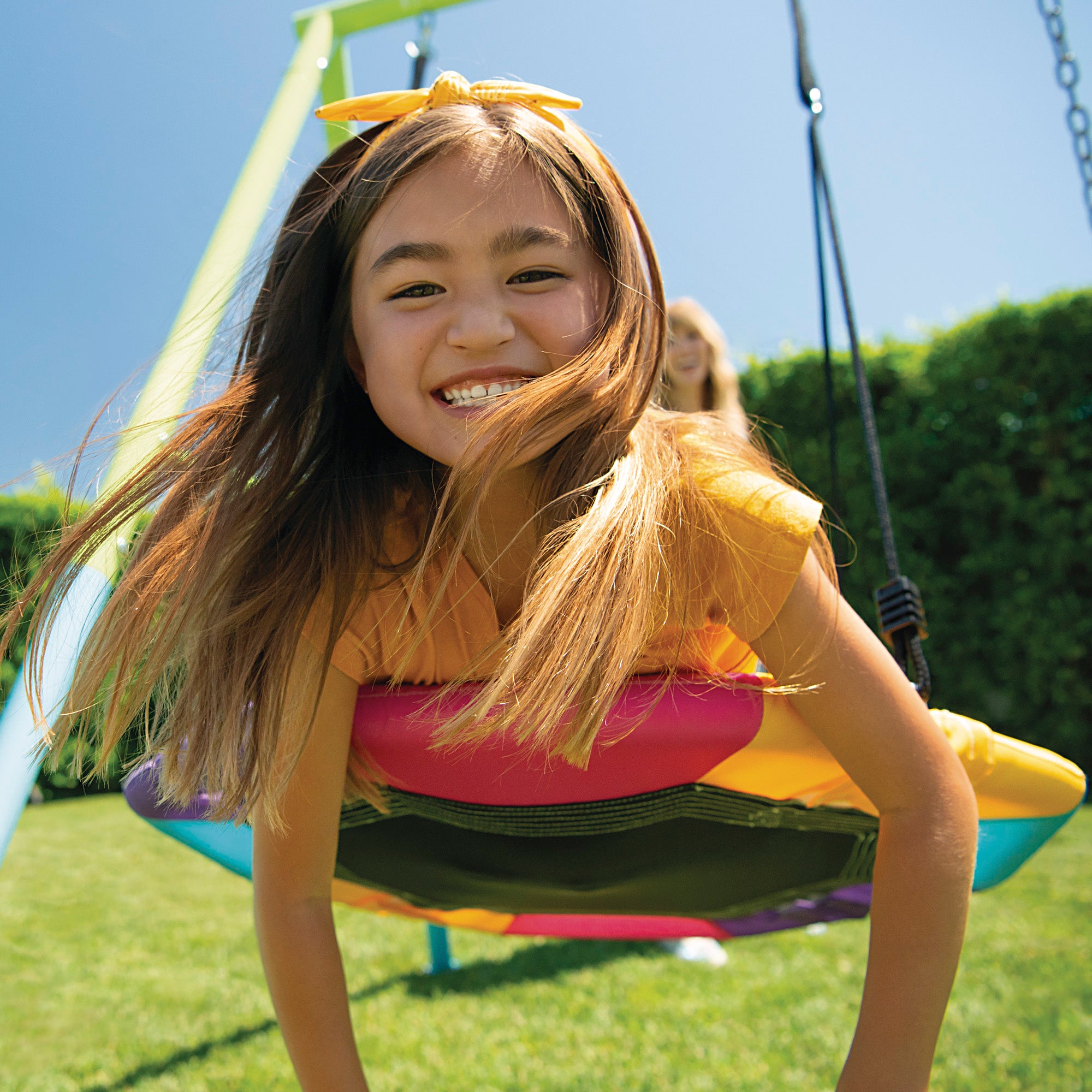 Baloiço de jardim infantil INTEX com ninho