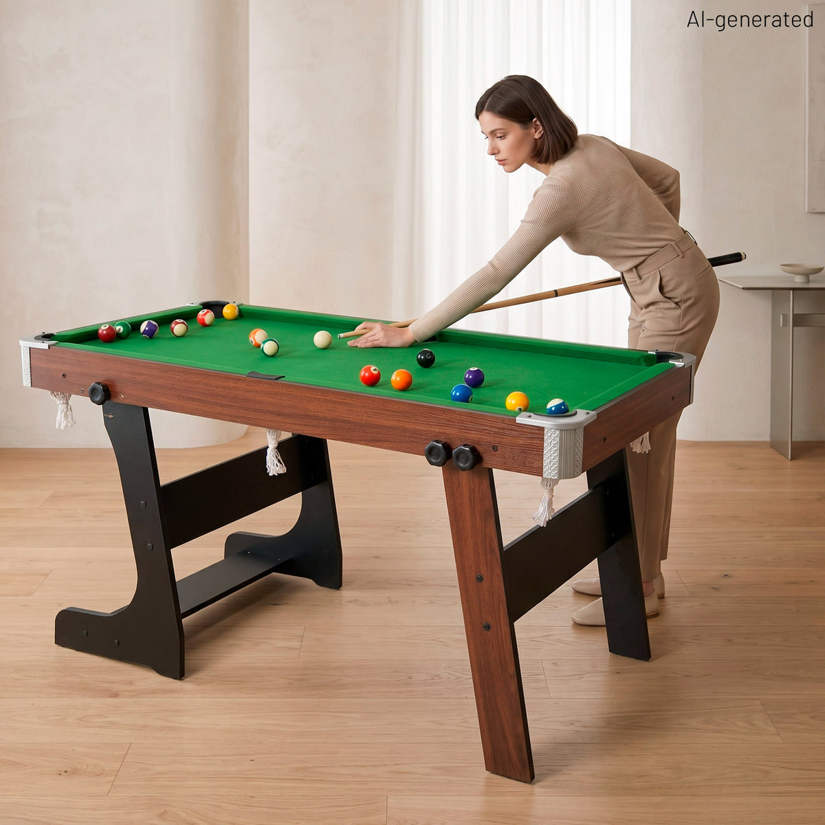 Billar de salón 140x70x74 cm CB Games