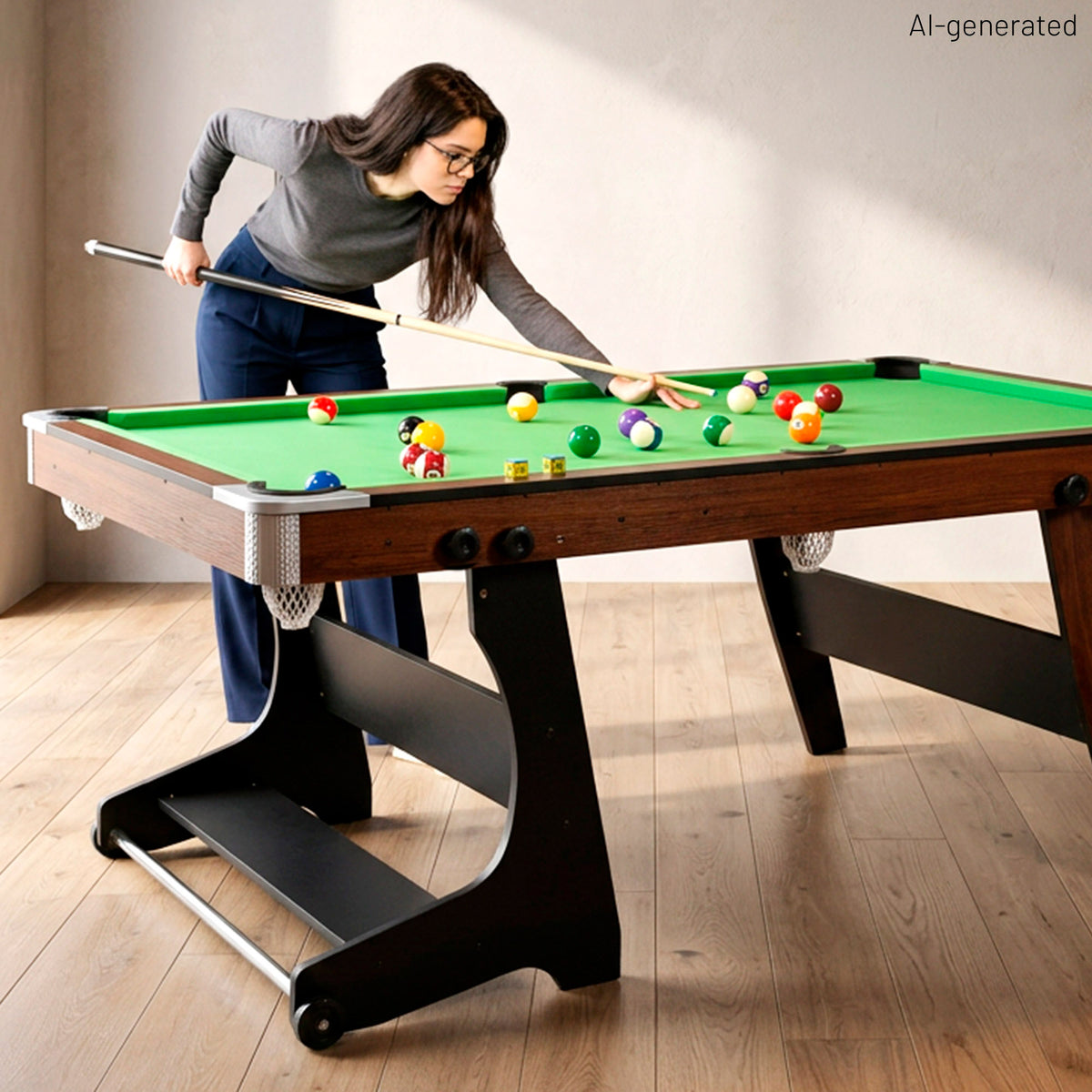 Billar de salón 185x100x80 cm CB Games