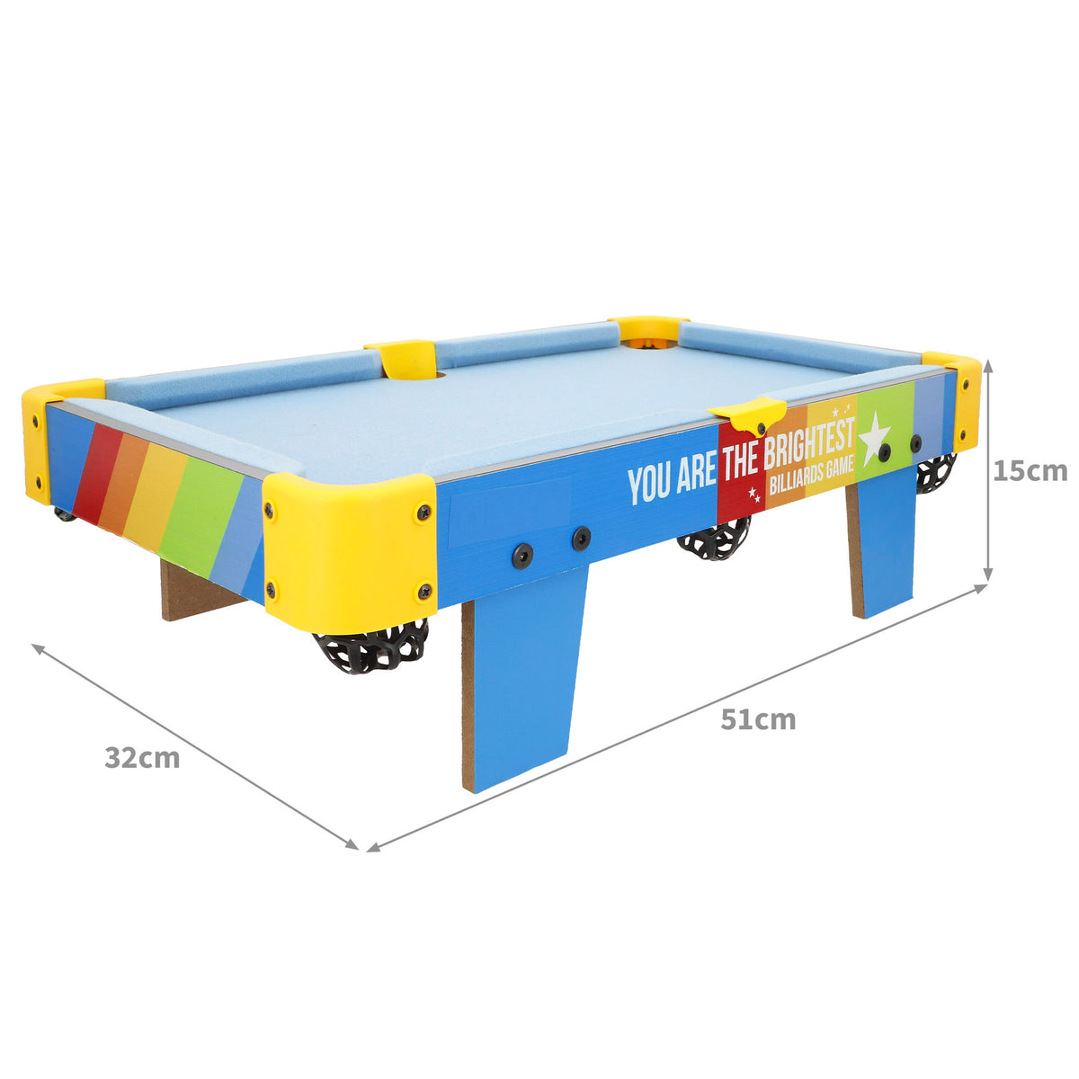Bilhar de mesa infantil 51x32x15 cm CB Games