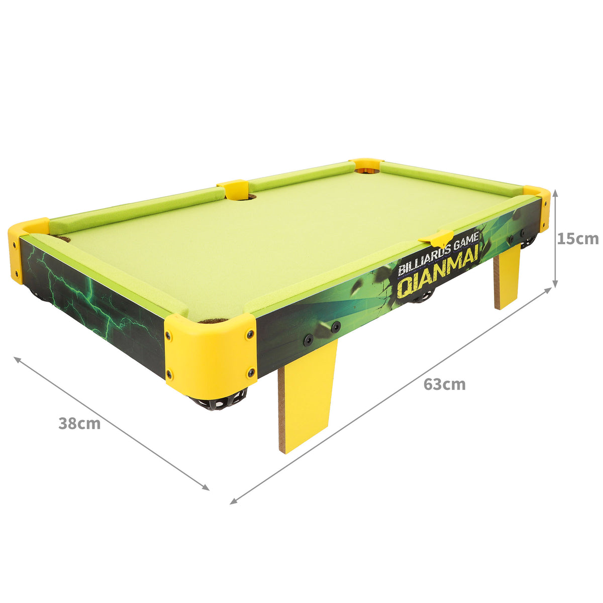 Bilhar de mesa infantil 63x38x15 cm CB Games