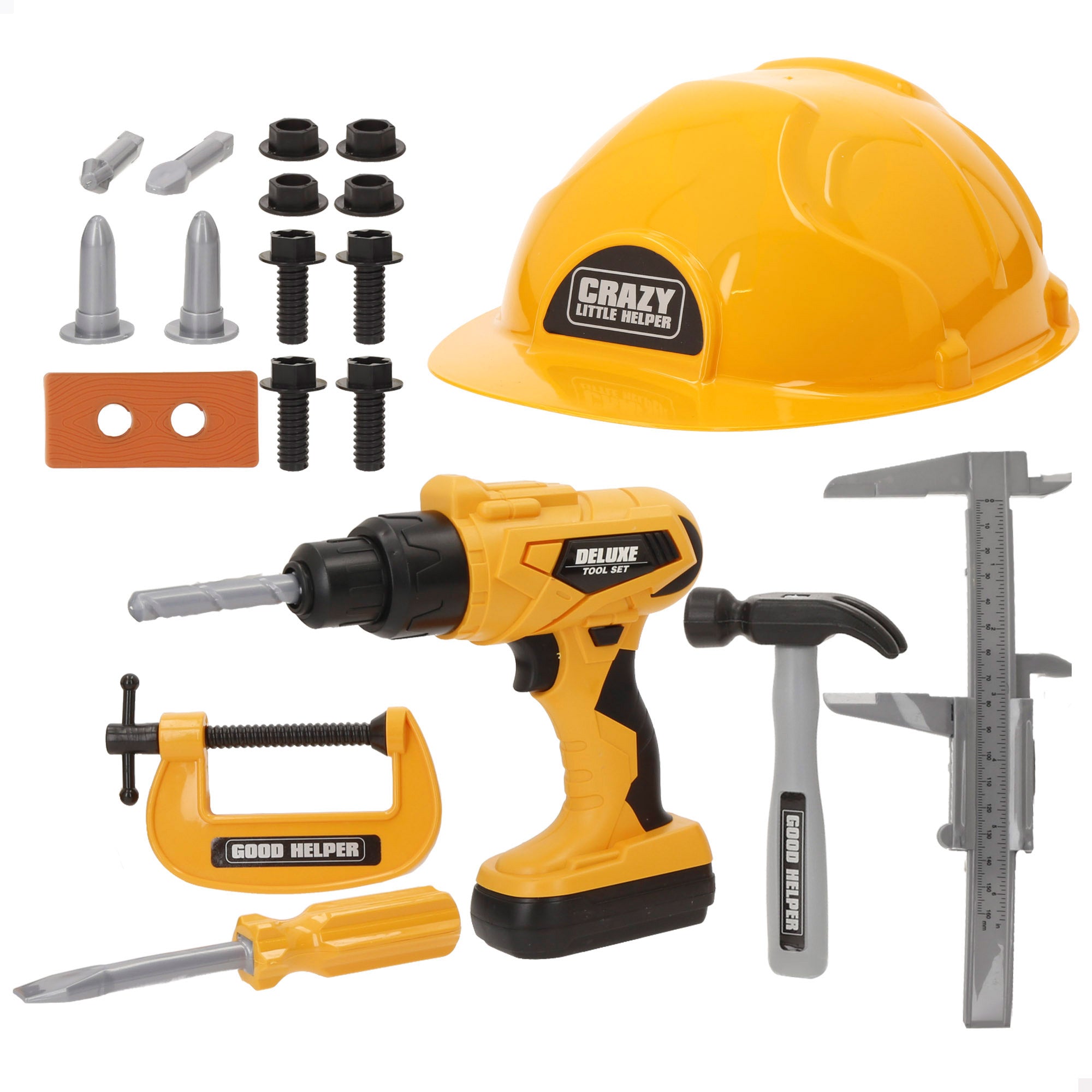 Conjunto de ferramentas com berbequim elétrico + 3 anos My Tools