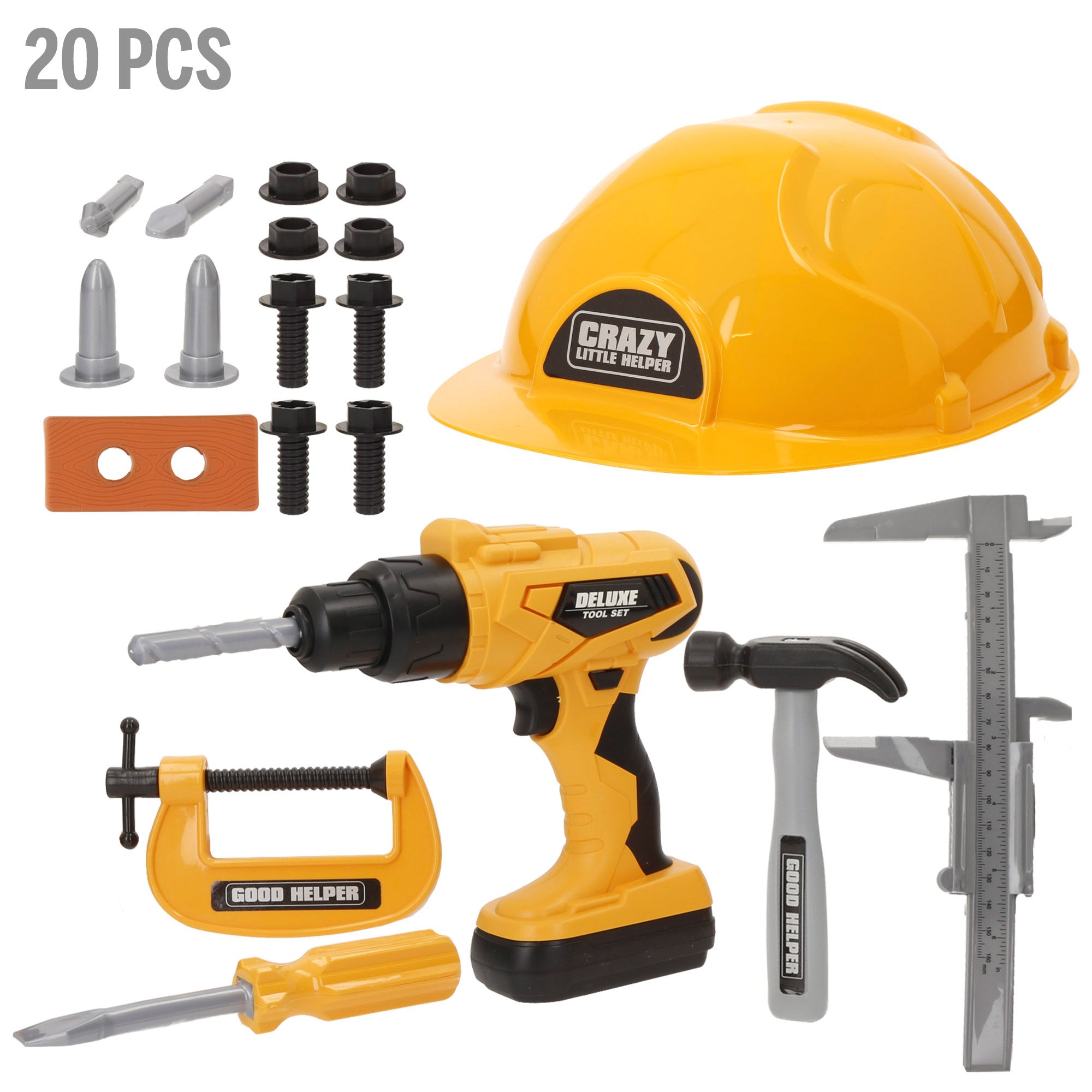 Conjunto de ferramentas com berbequim elétrico + 3 anos My Tools