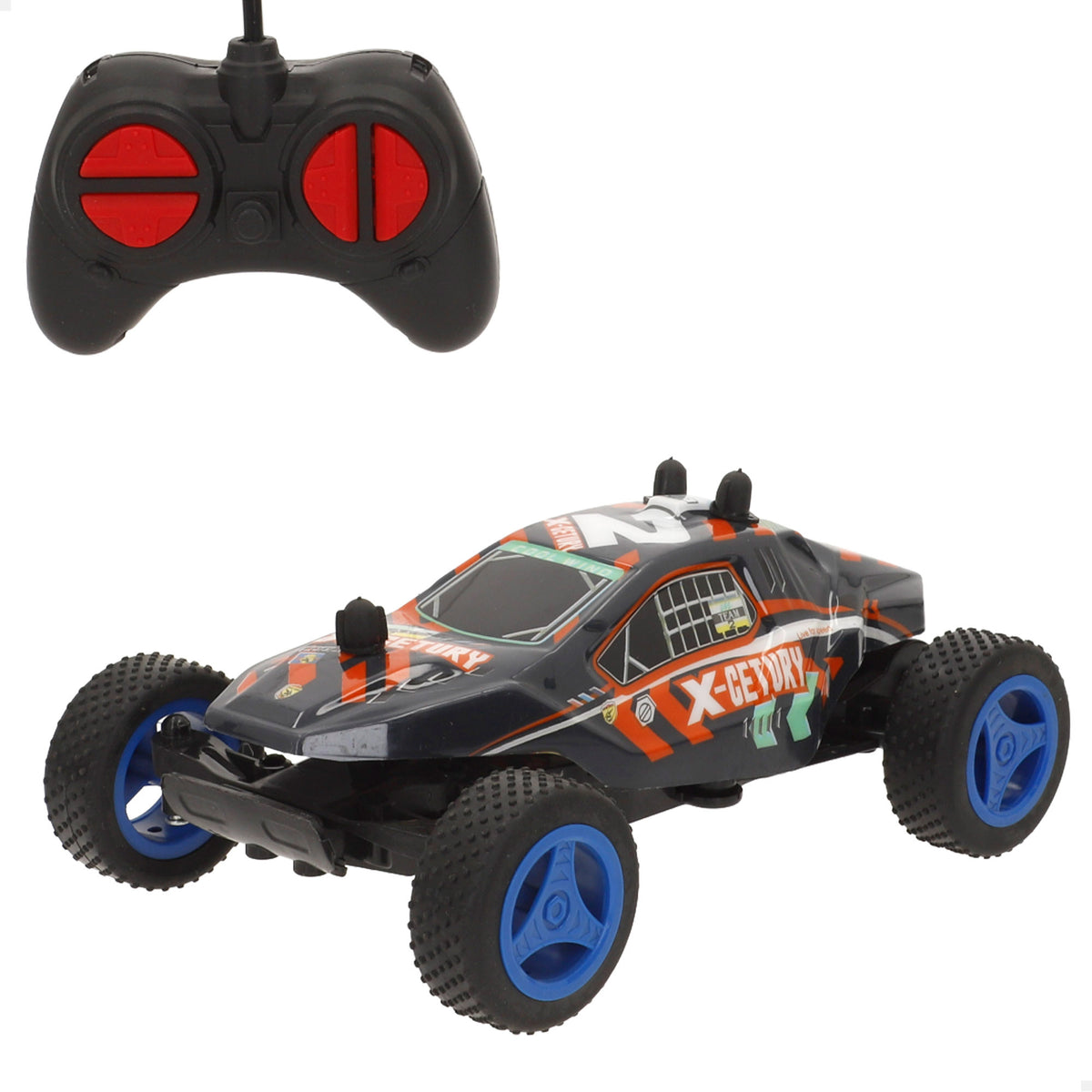 Carro telecomandado rodas de borracha 1:24 Speed & Go