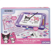 Kuromi Mesa de Desenho com Luz e Acessórios + 3 anos