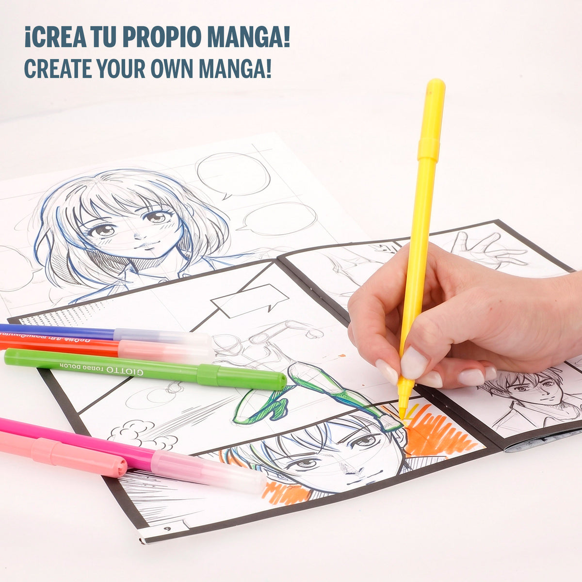 Lisciani Set de desenho academia de manga + 8 anos