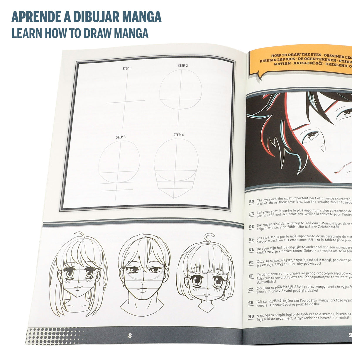 Lisciani Set de desenho academia de manga + 8 anos