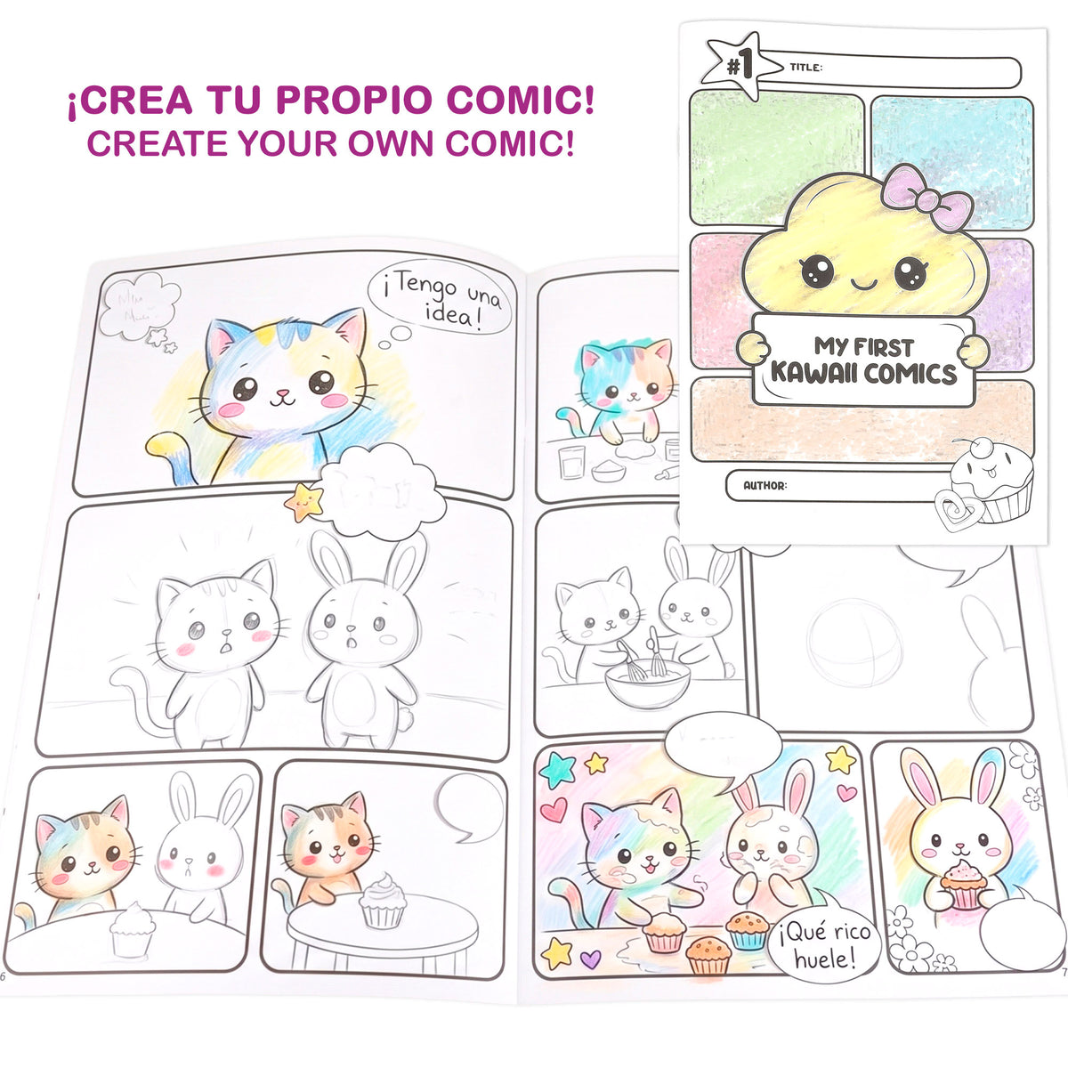 Lisciani Conjunto de desenho kawaii + 7 anos