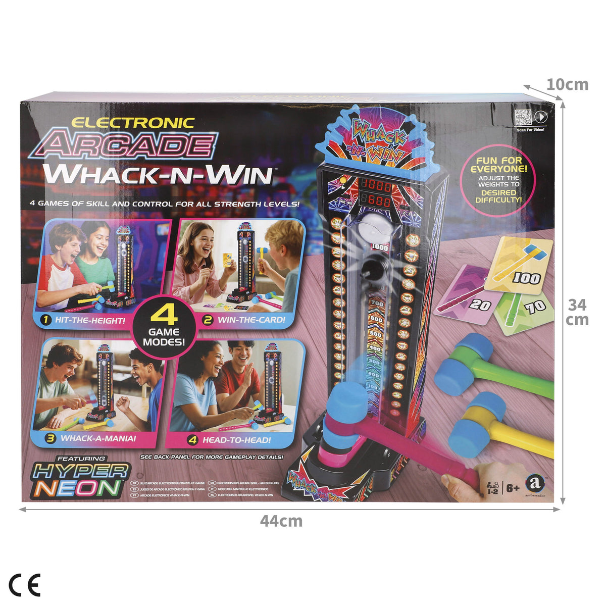 Juego arcade martillo + 6 años CB Games