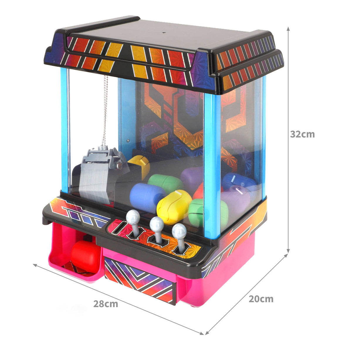 Máquina de garras arcade + 6 anos CB Games