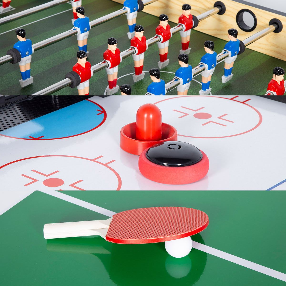 Mesa multijogos 3 em 1 + 8 anos CB Games
