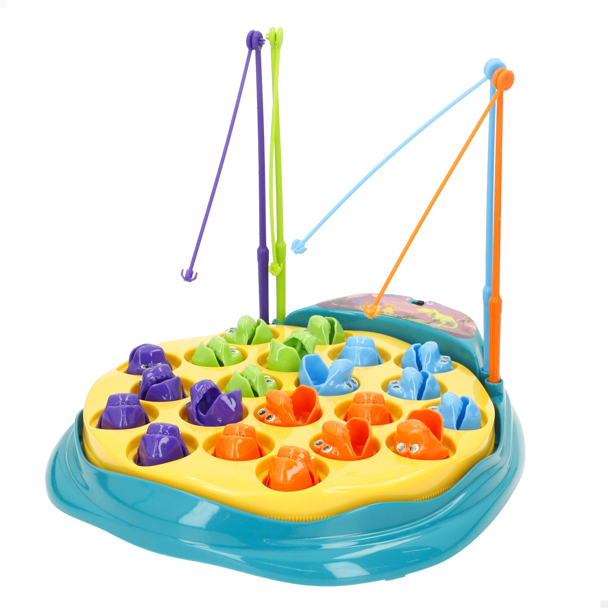 Jogo de pesca dinossauros + 3 anos CB Games
