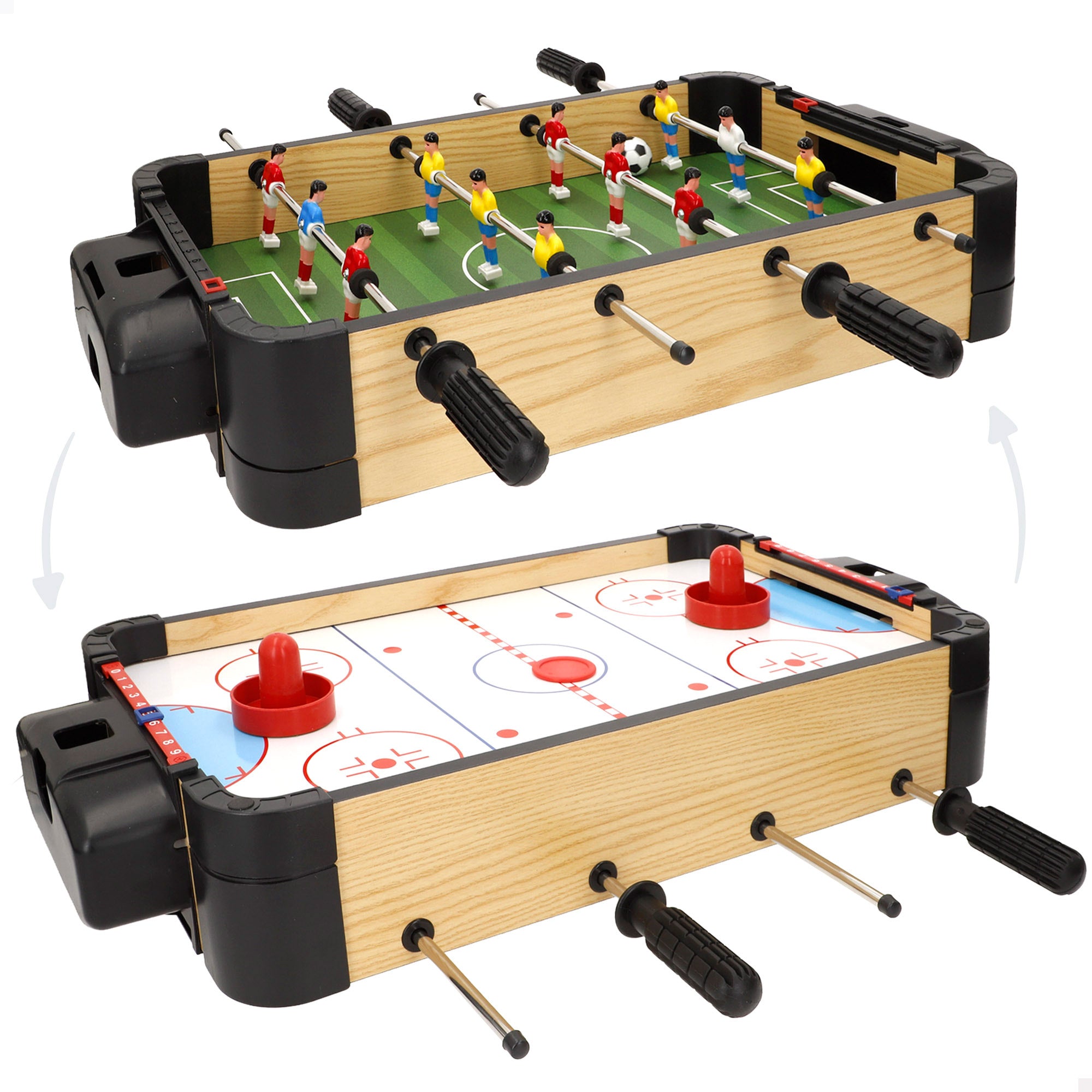 Mesa de air hockey e matraquilhos 2 em 1 CB Games