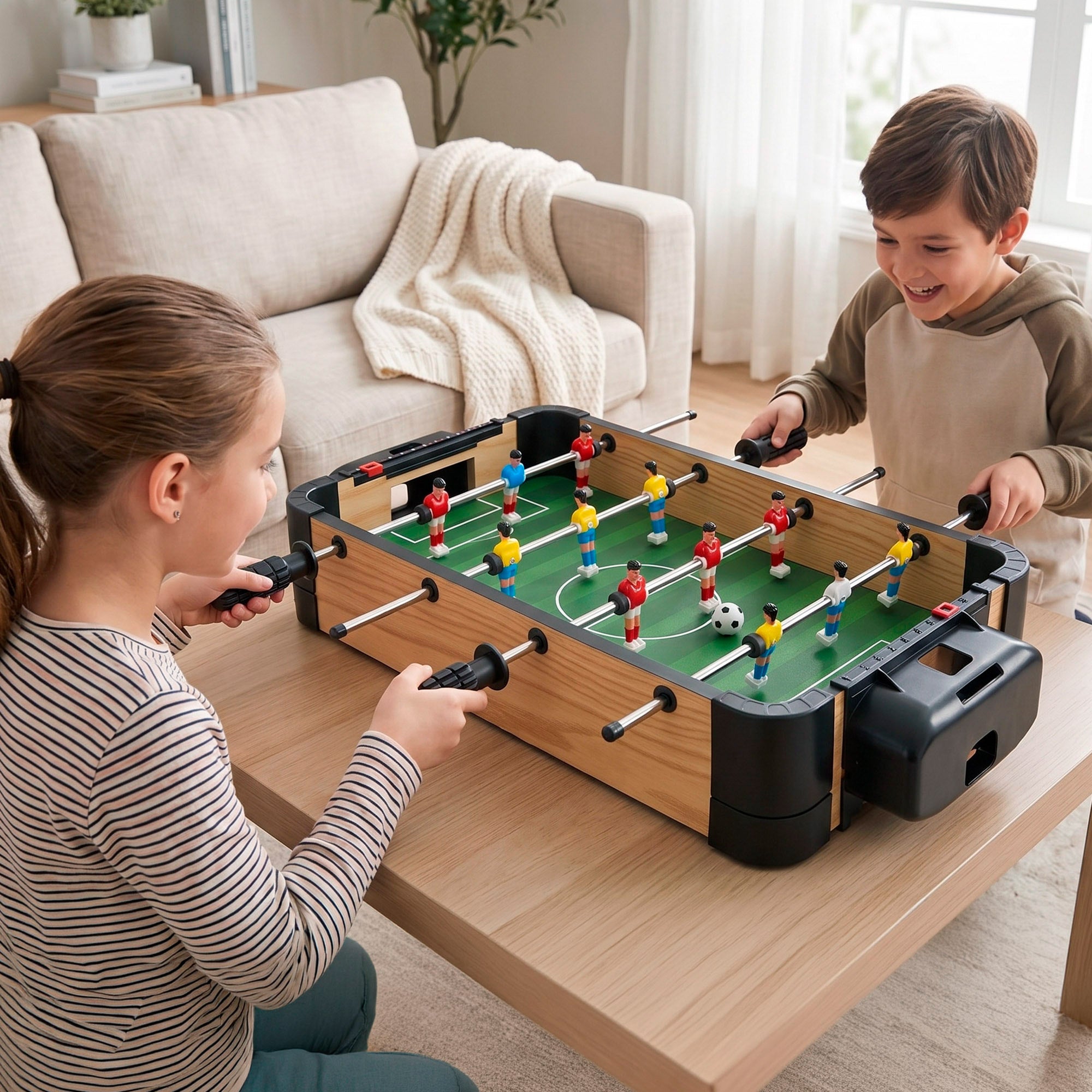 Mesa de air hockey e matraquilhos 2 em 1 CB Games
