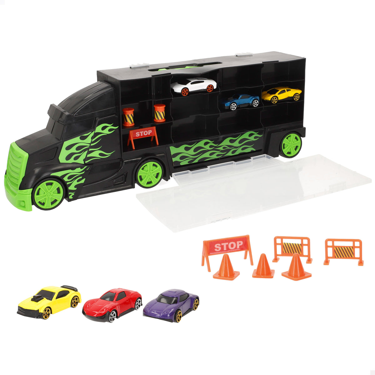Camião porta-automóveis com 6 carros +3 anos Teamsterz