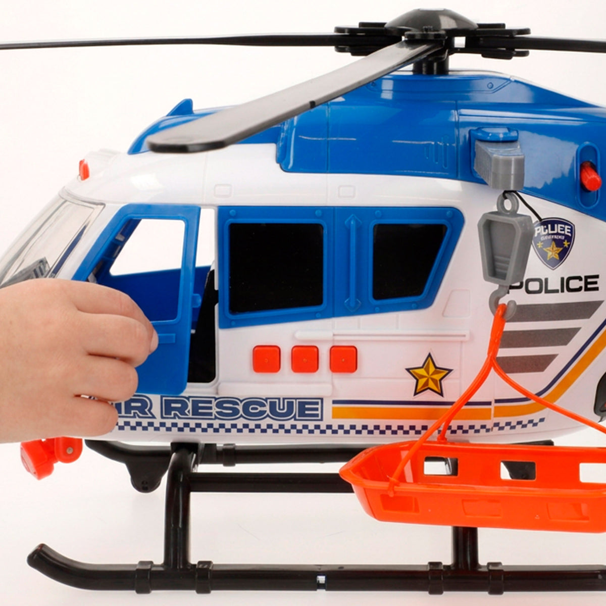 Helicóptero de resgate policial + 3 anos Teamsterz