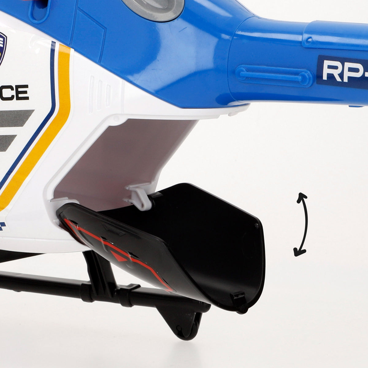 Helicóptero e carro da polícia + 3 anos Teamsterz