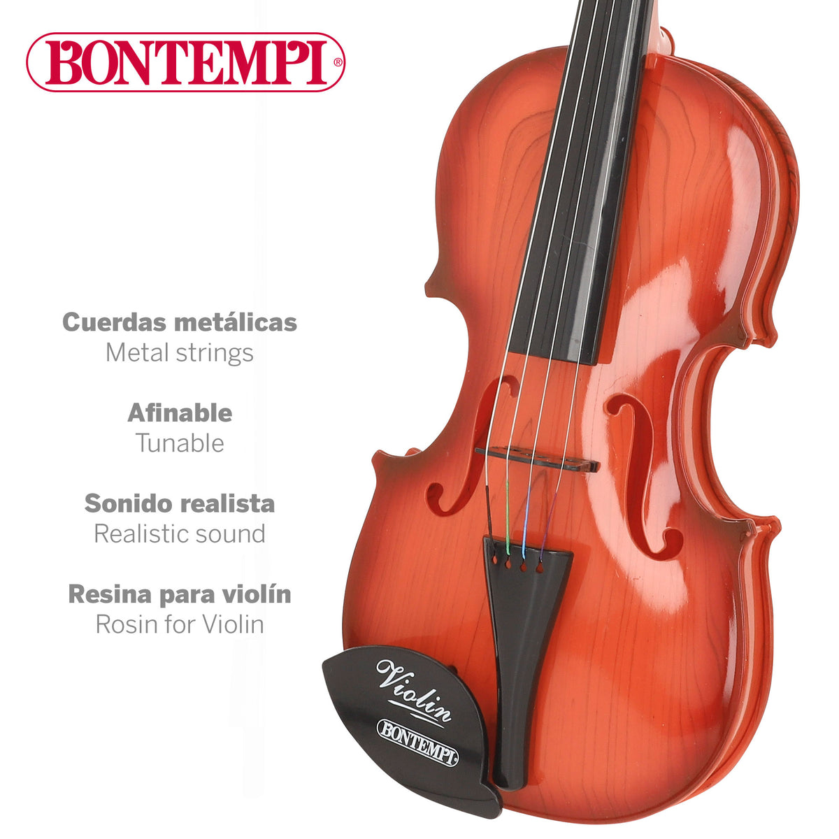 Violino clássico de brincar 49 cm Bontempi