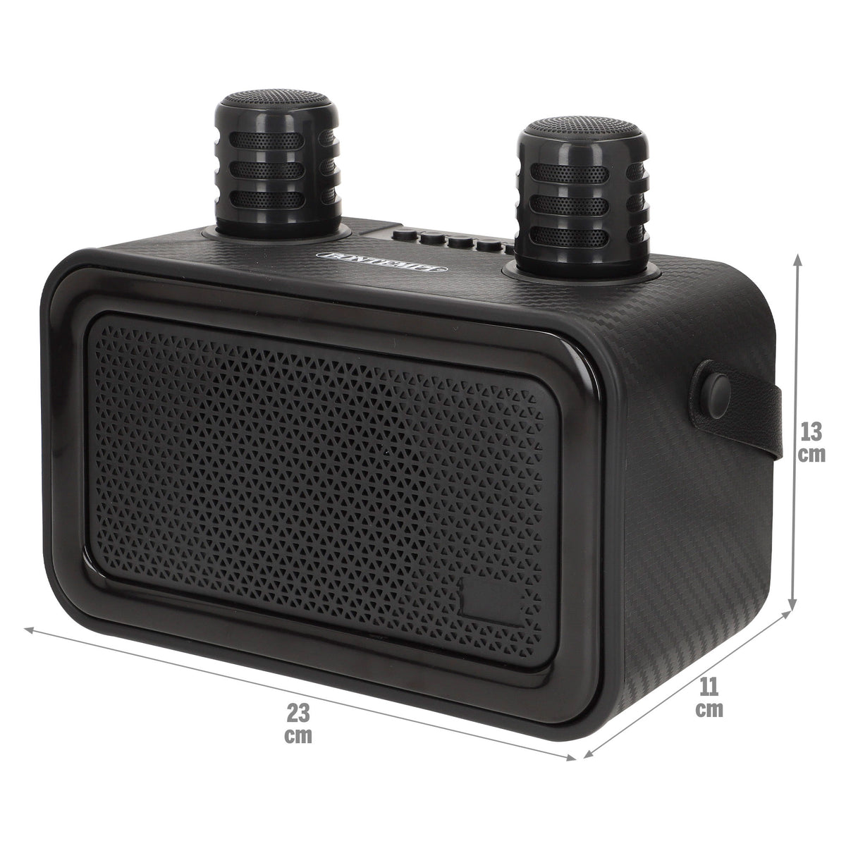 Altifalante de karaoke com 2 microfones Bontempi