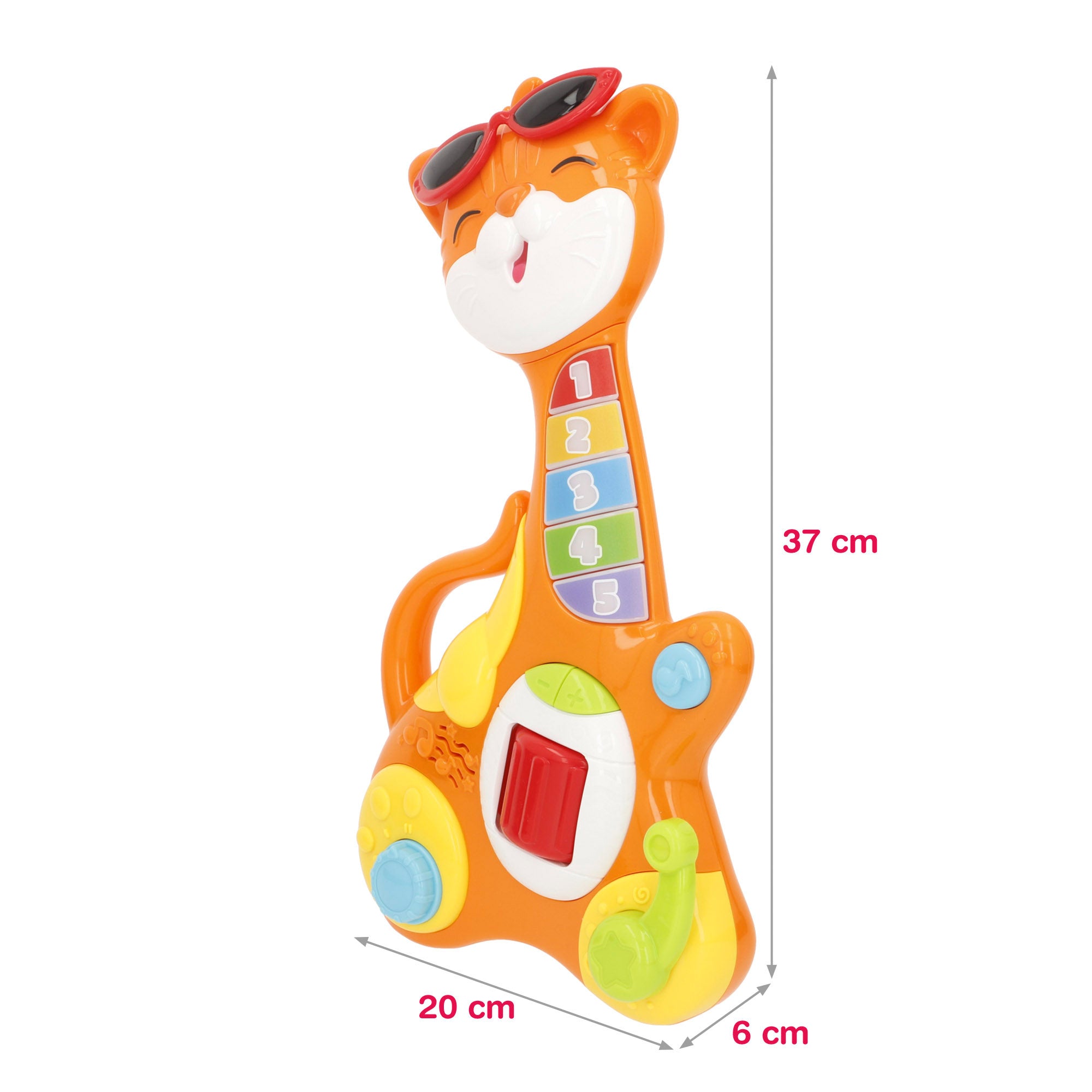 Winfun Guitarra infantil gatinho + 18 meses