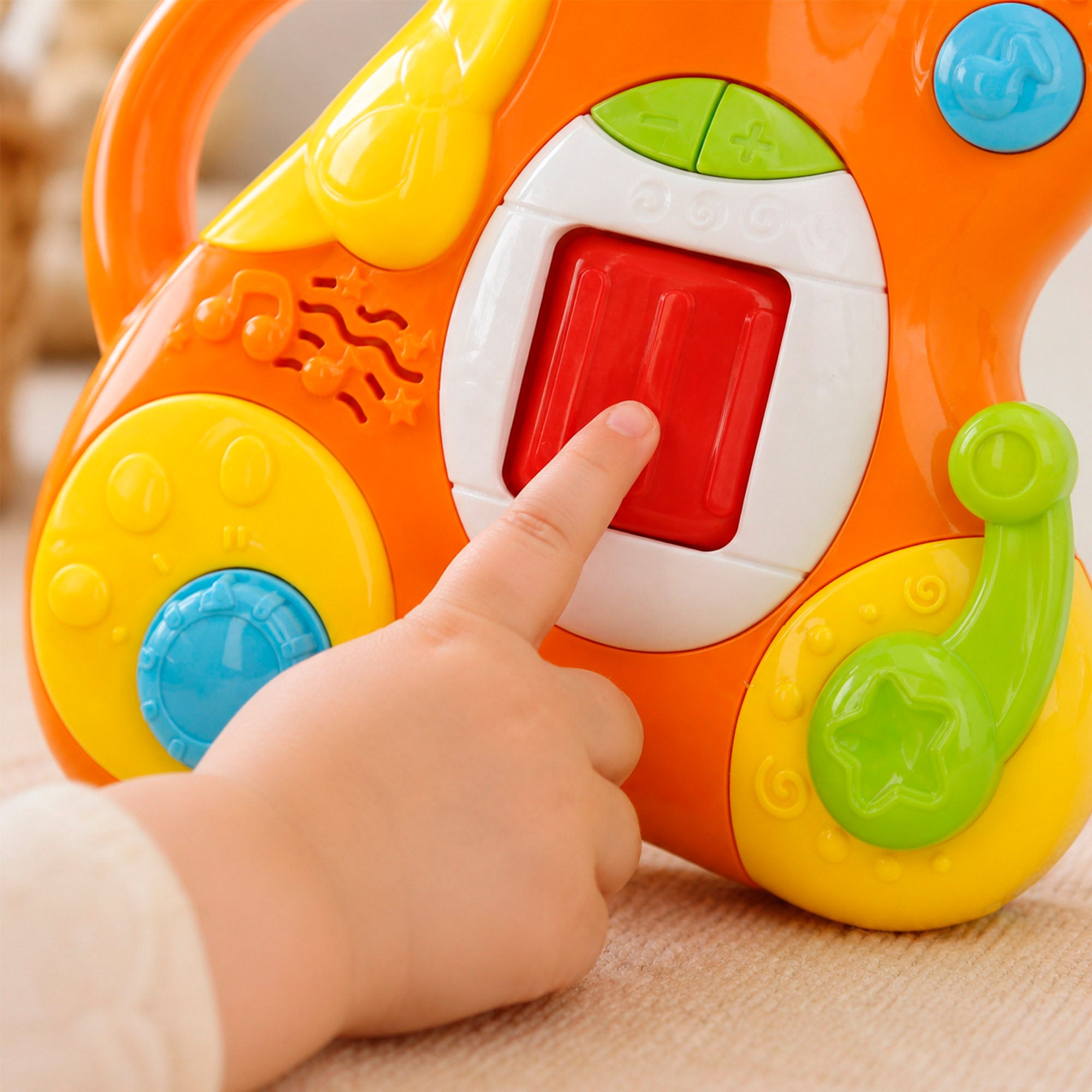 Winfun Guitarra infantil gatinho + 18 meses