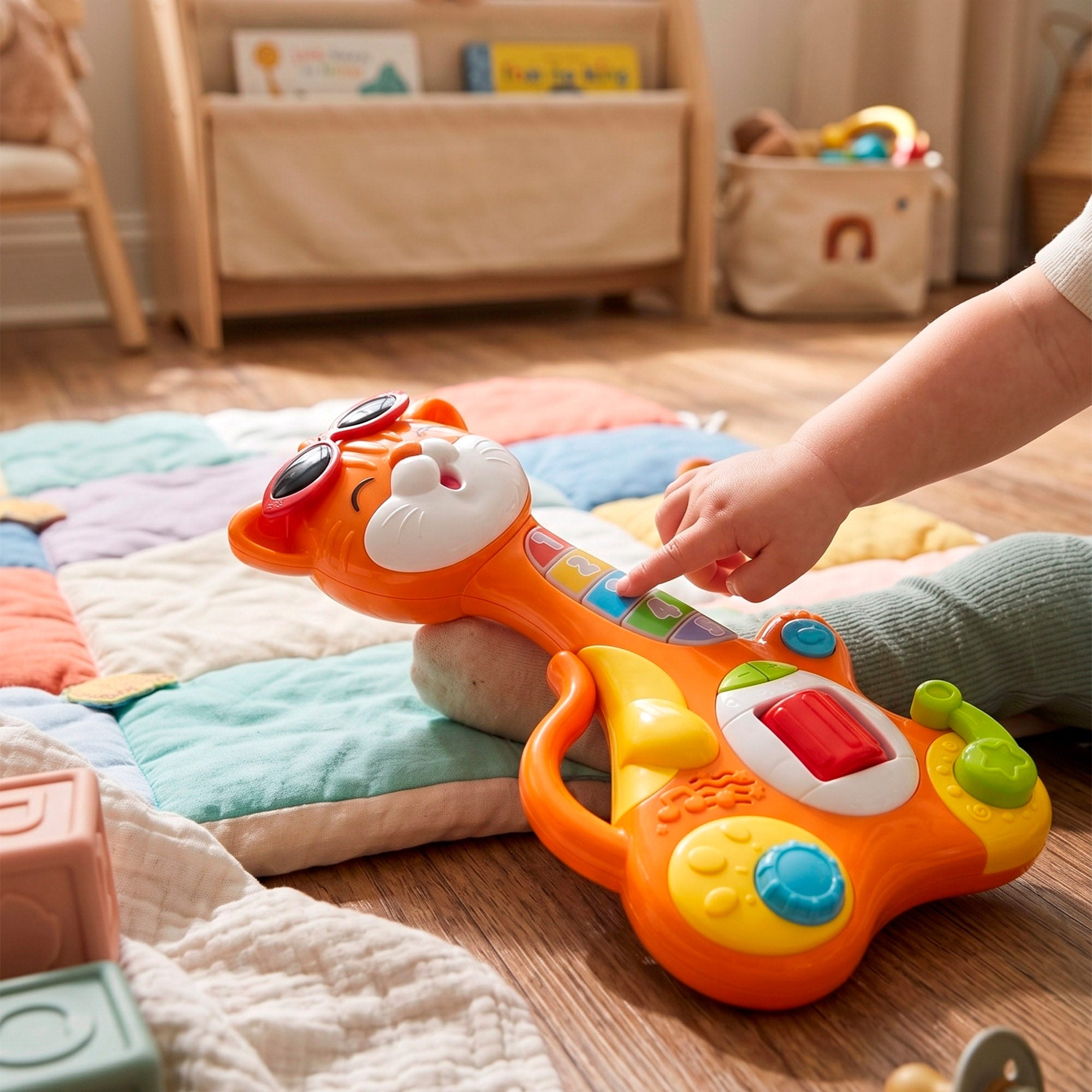 Winfun Guitarra infantil gatinho + 18 meses