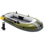 Bote insuflável INTEX Seahawk 2 com remos, bomba de enchimento e bolsa de arrumação.