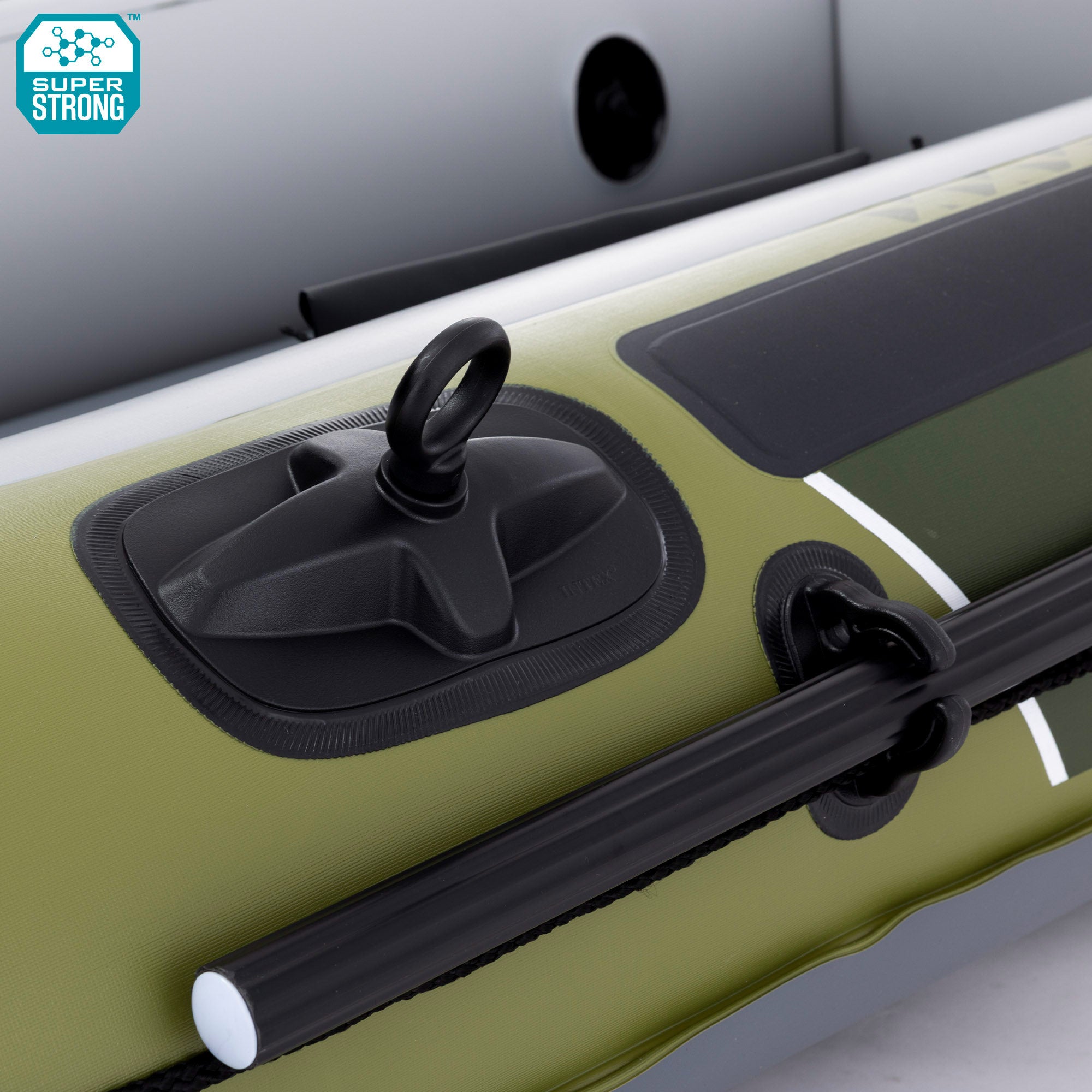 Bote insuflável INTEX Seahawk 2 com remos, bomba de enchimento e bolsa de arrumação.