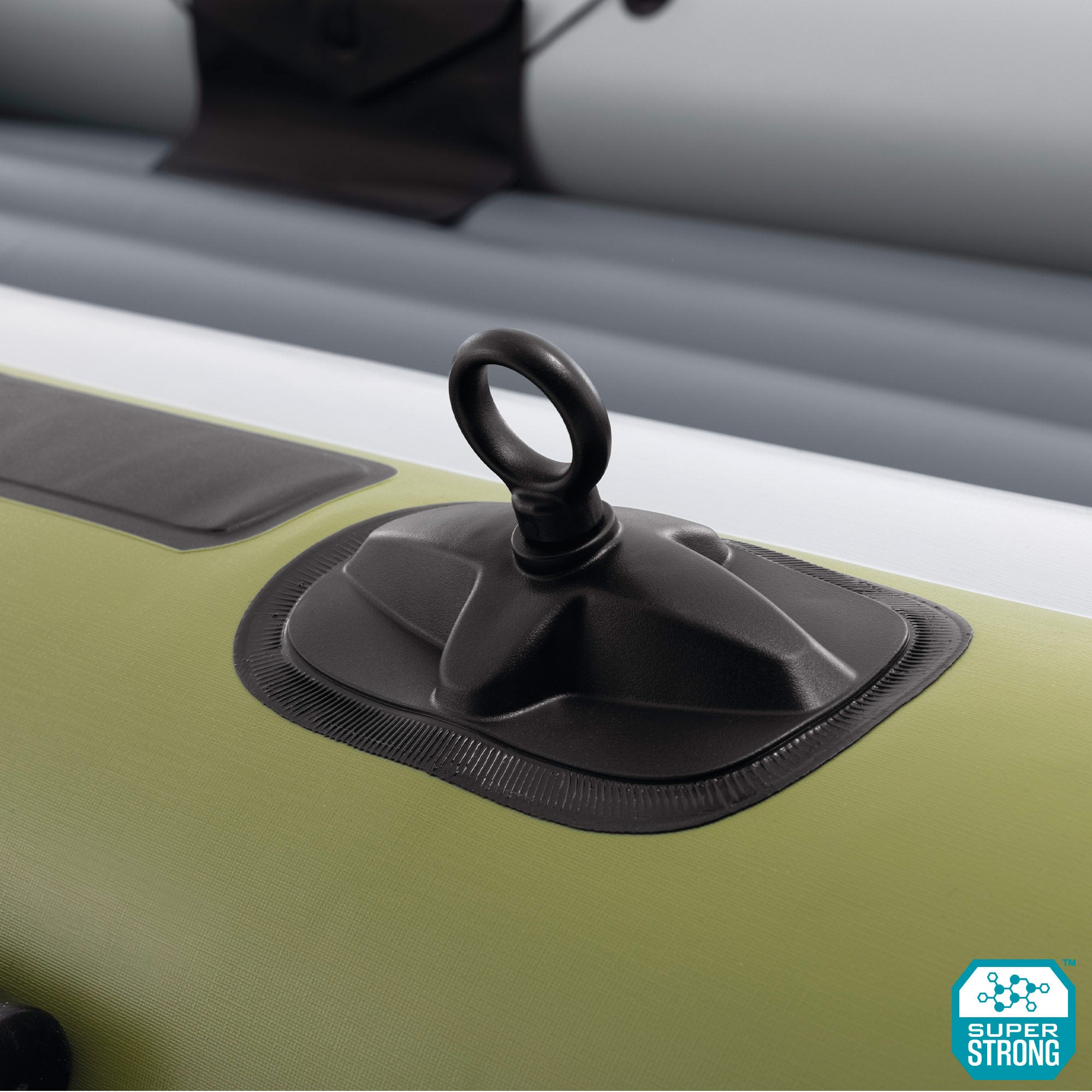 Bote insuflável INTEX Seahawk 4 com remos, bomba de enchimento e assentos insufláveis.