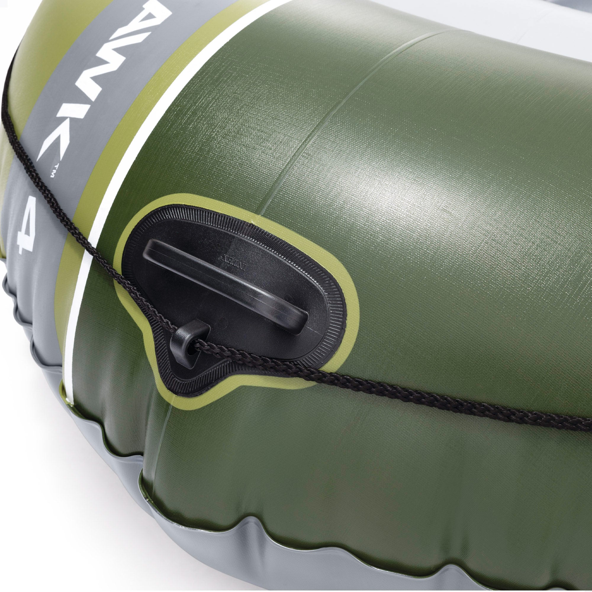 Bote insuflável INTEX Seahawk 4 com remos, bomba de enchimento e assentos insufláveis.