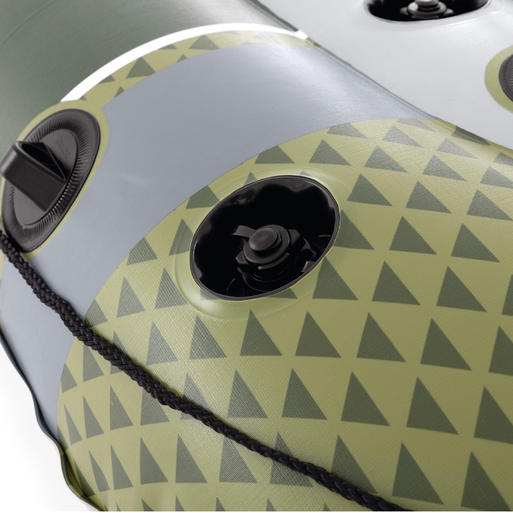 Bote insuflável INTEX Seahawk 4 com remos, bomba de enchimento e assentos insufláveis.