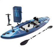 Caiaque insuflável INTEX Dakota Quest para 1 pessoa com paddle, bomba e mochila.