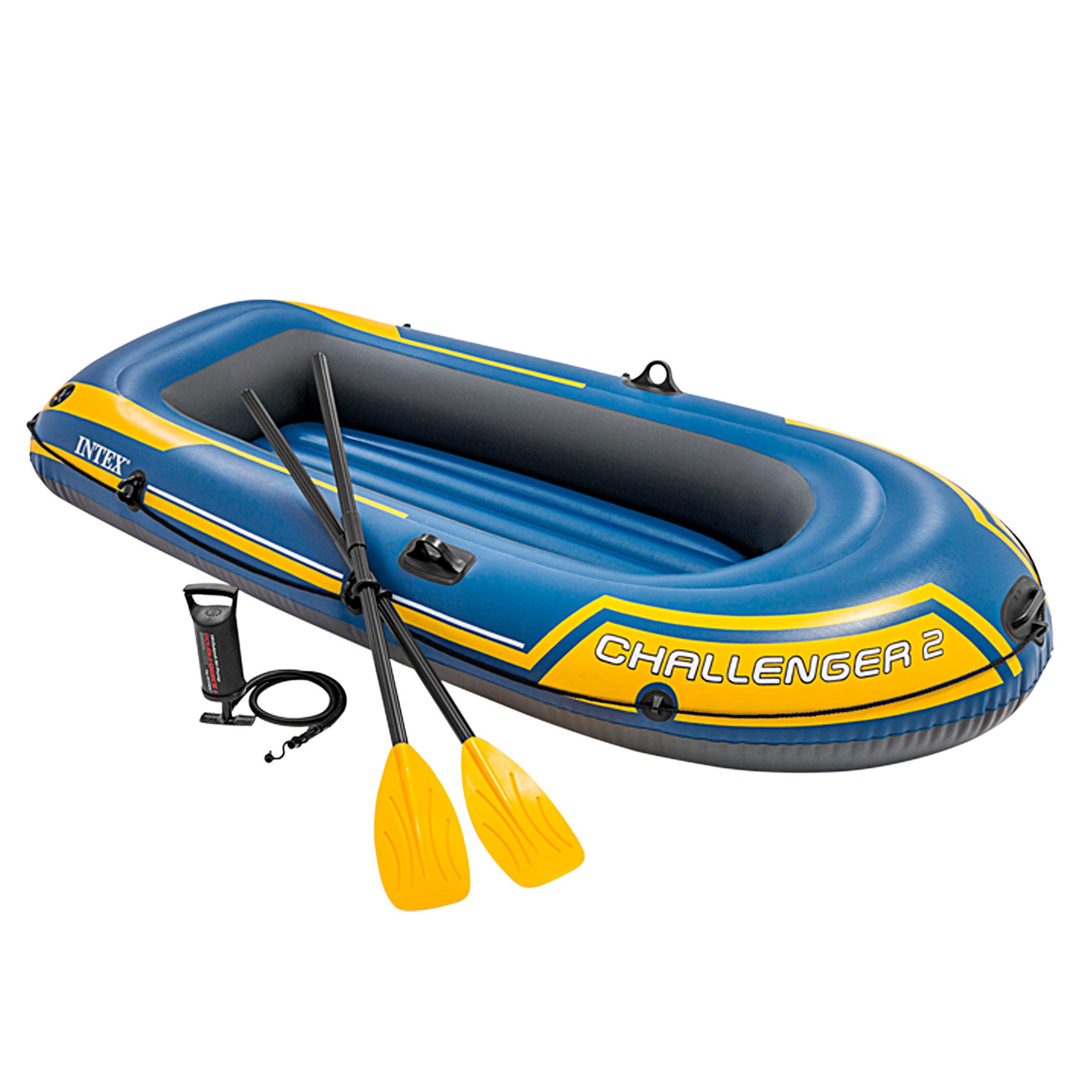Bote insuflável INTEX Challenger 2 com remos - 236 x 114 x 41 cm