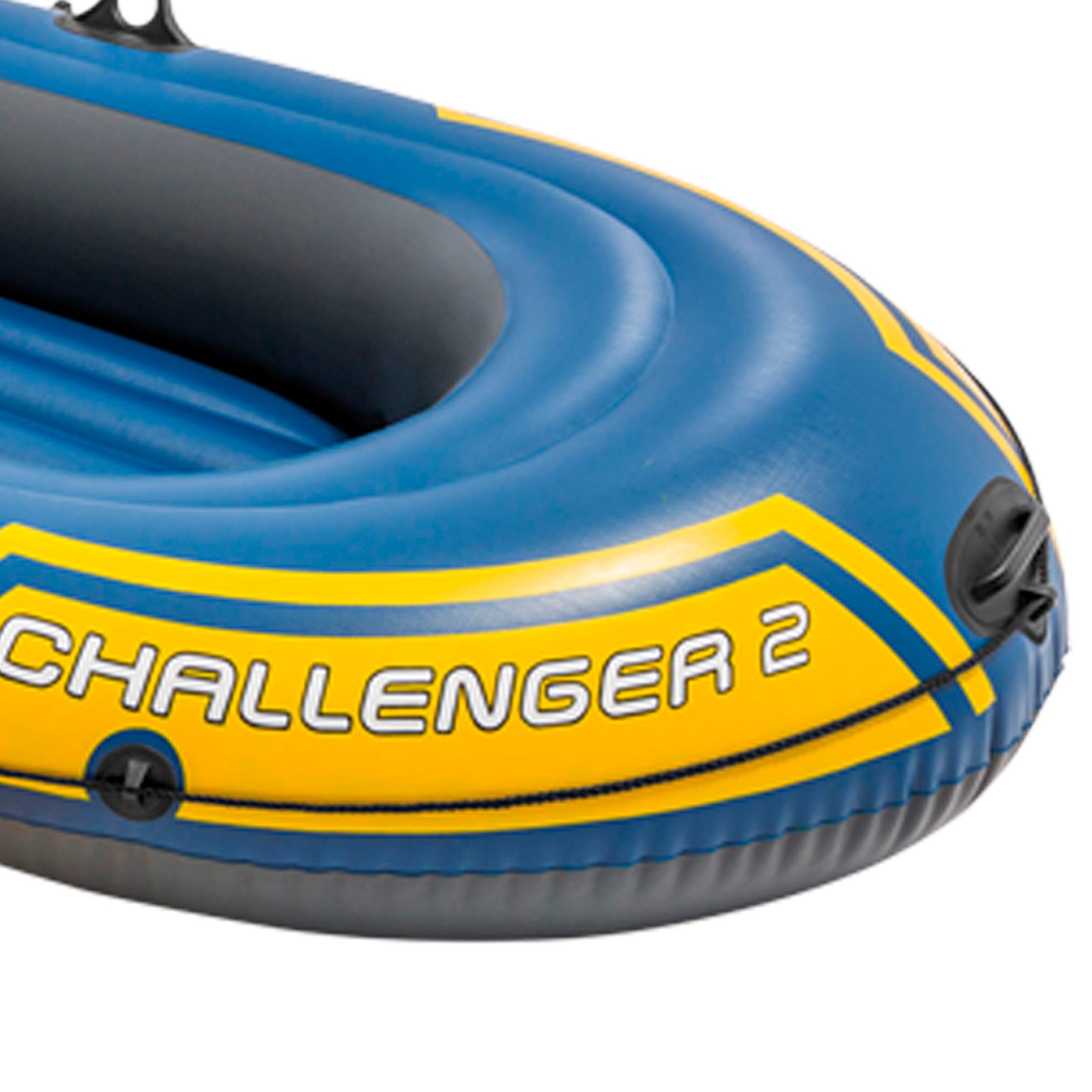 Bote insuflável INTEX Challenger 2 com remos - 236 x 114 x 41 cm