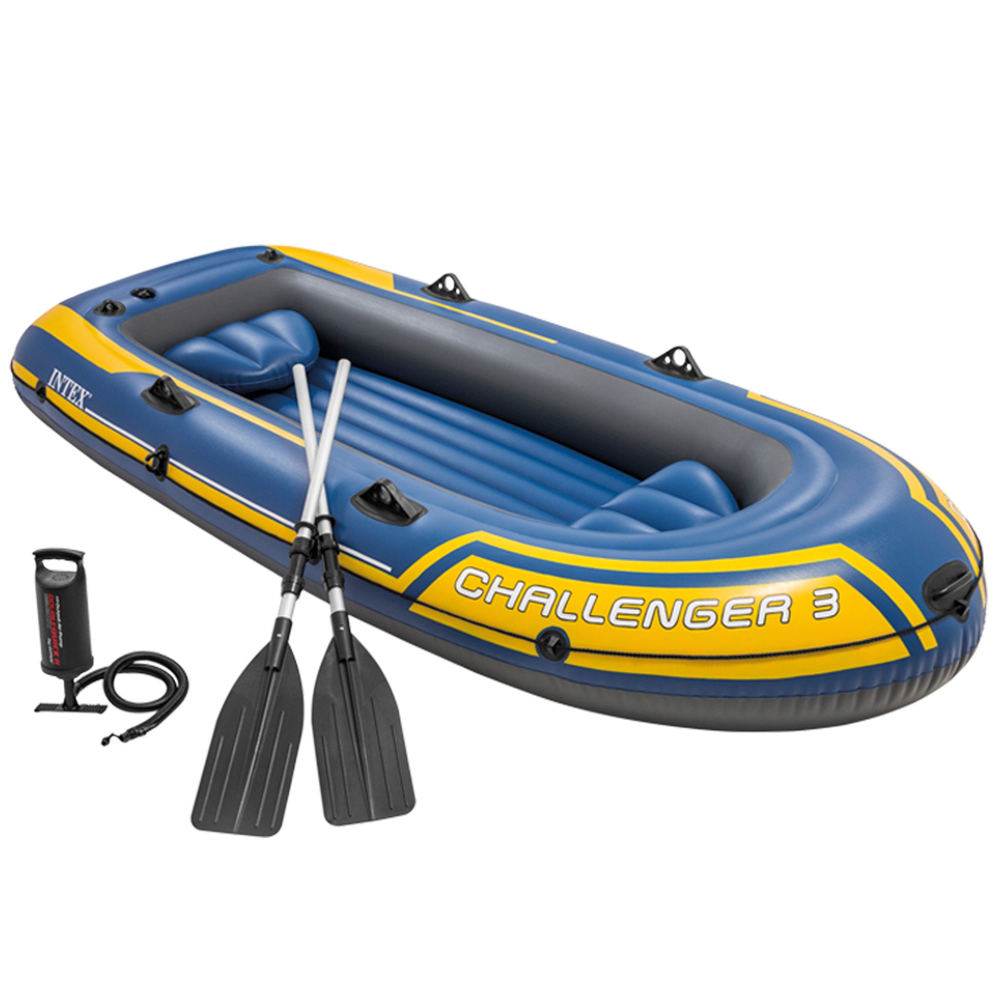 Bote insuflável INTEX Challenger 3 com remos 295x137x43 cm