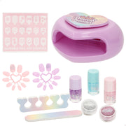 Conjunto de maquilhagem infantil Princess Dreams com acessórios COLORBABY