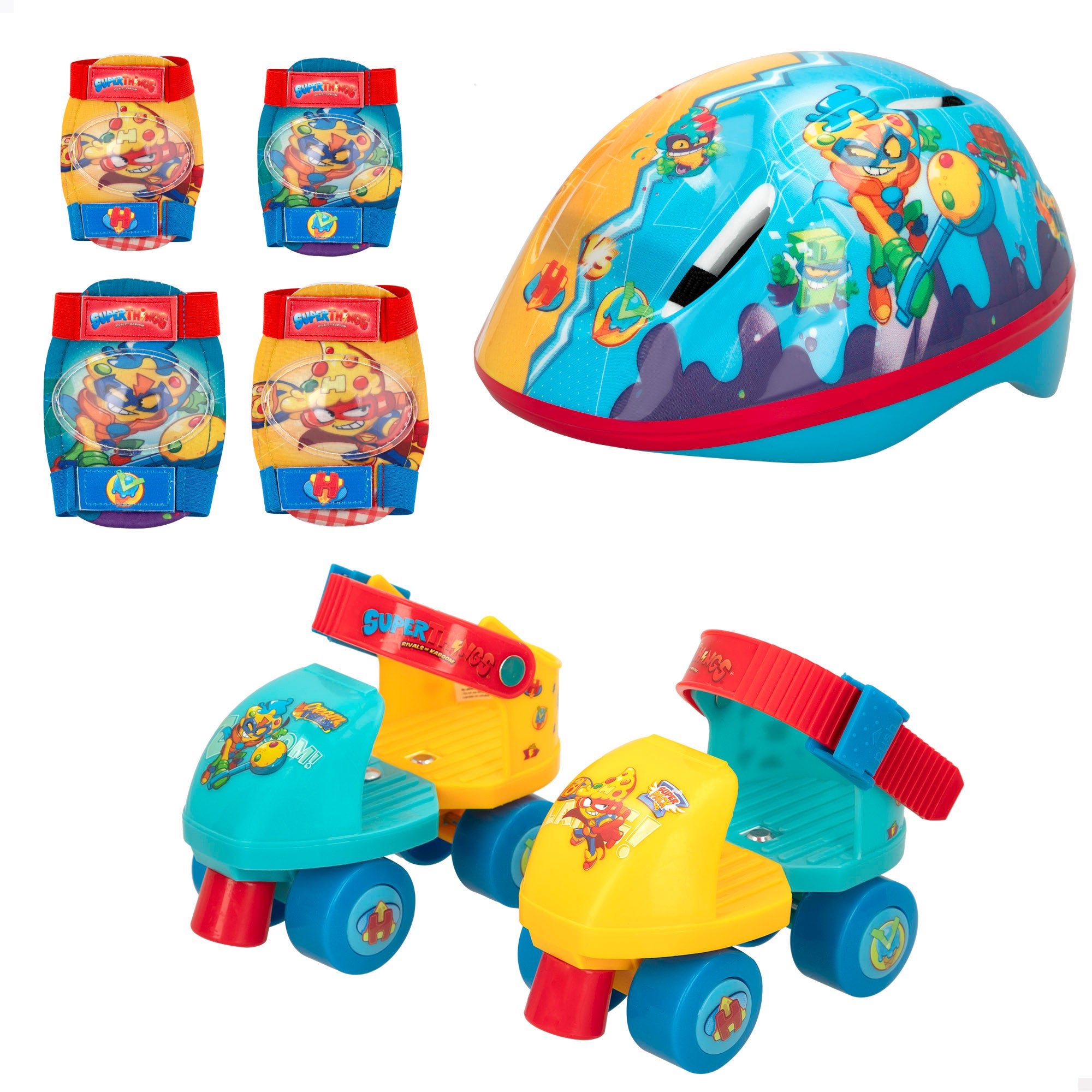 Conjunto de Patinagem Infantil SuperThings