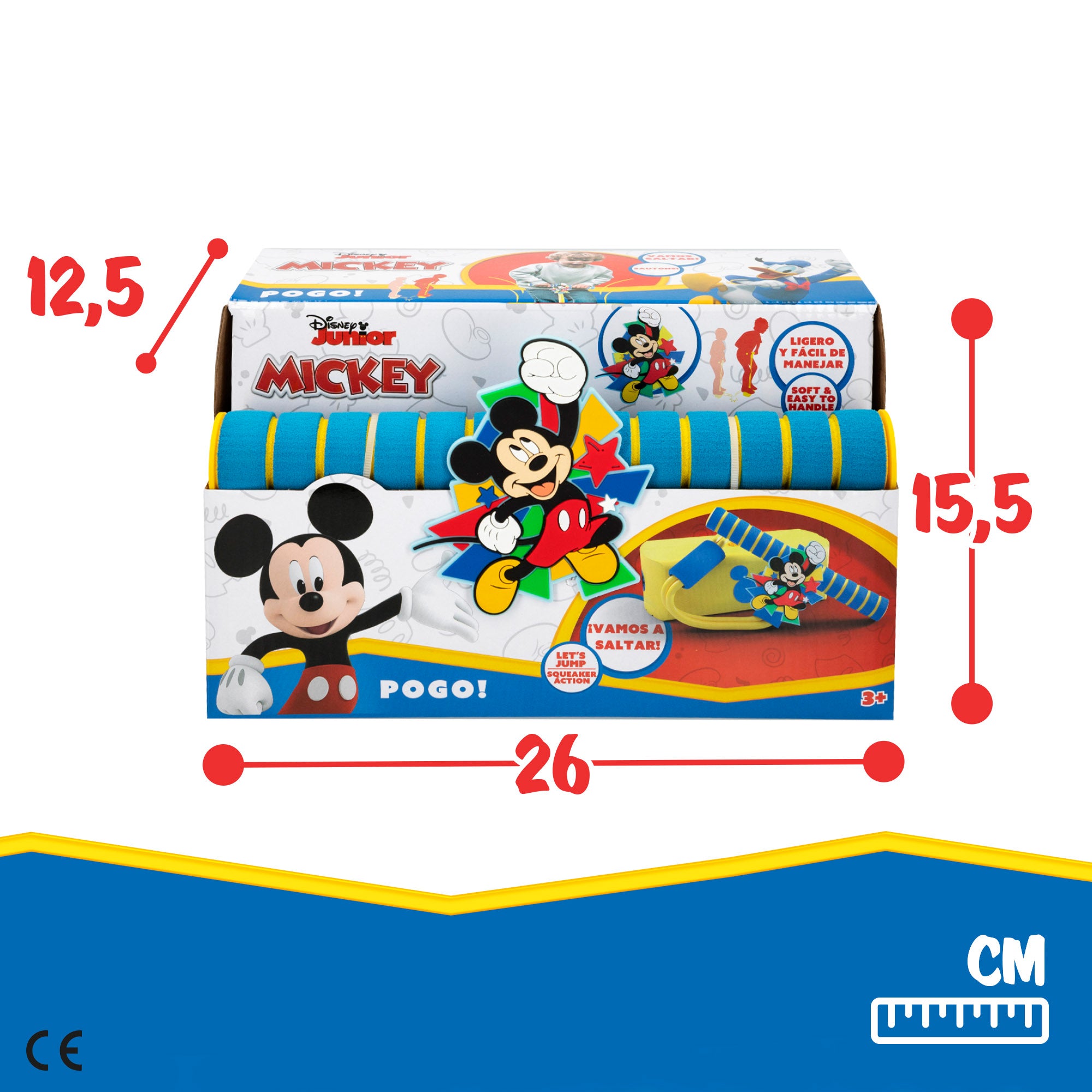 Mickey Saltando Pogo 3D