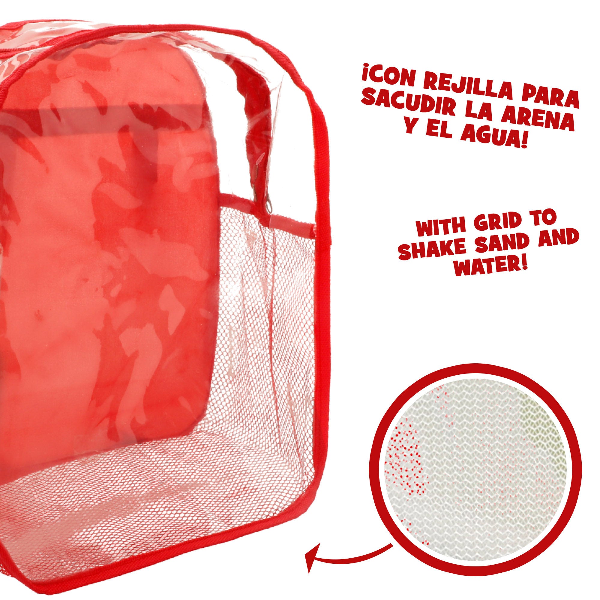 Balde de praia Marvel Spidey e a sua Super Equipa Ø14 cm com acessórios e mochila para transporte