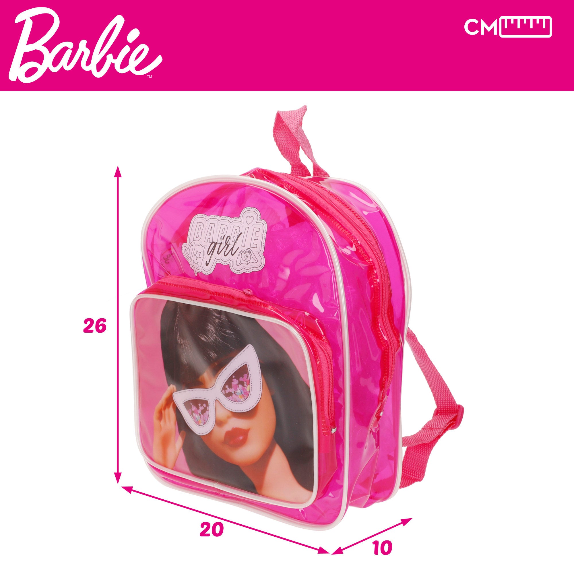 Conjunto de acessórios para mochila de colorir da Barbie