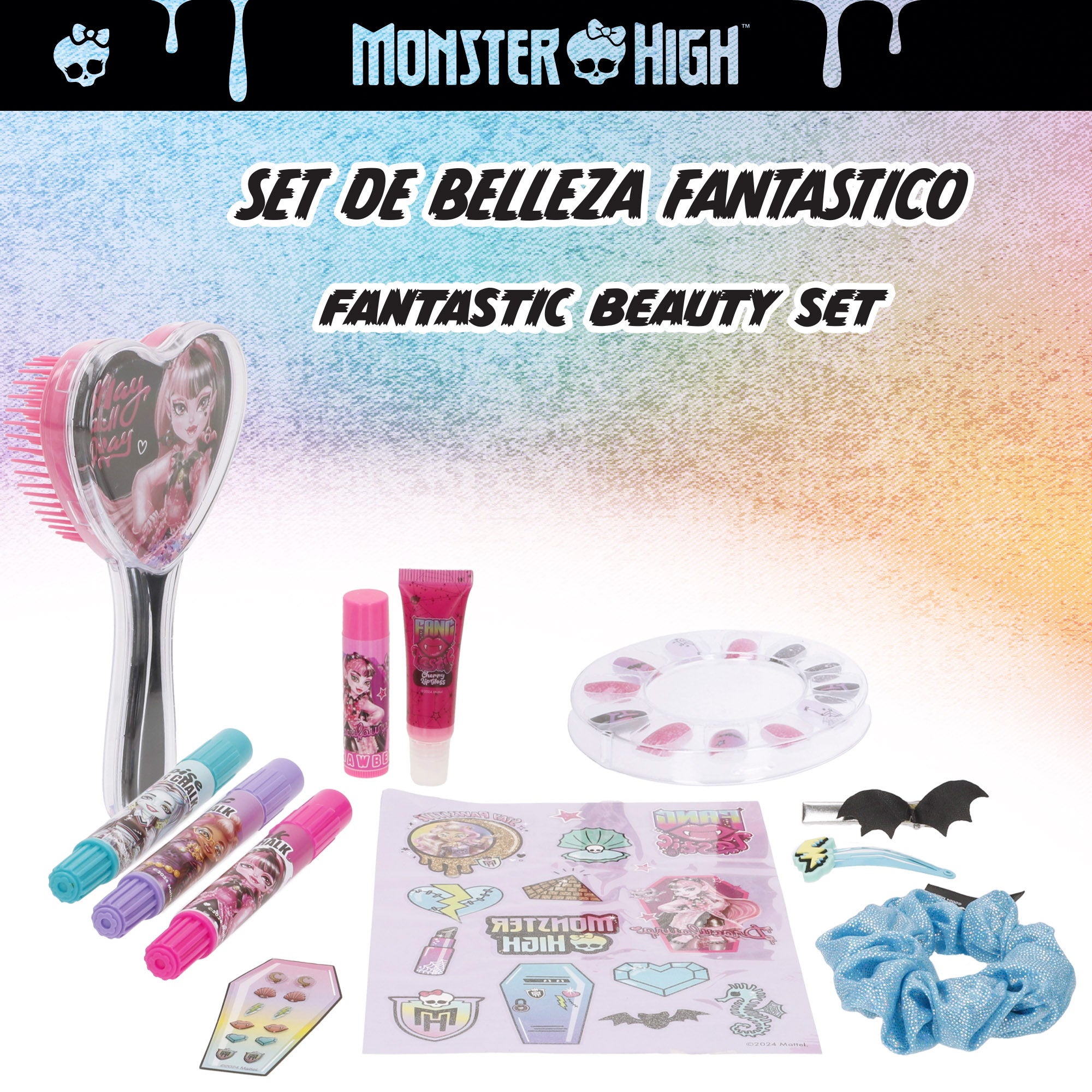 Kit de beleza Monster High com acessórios