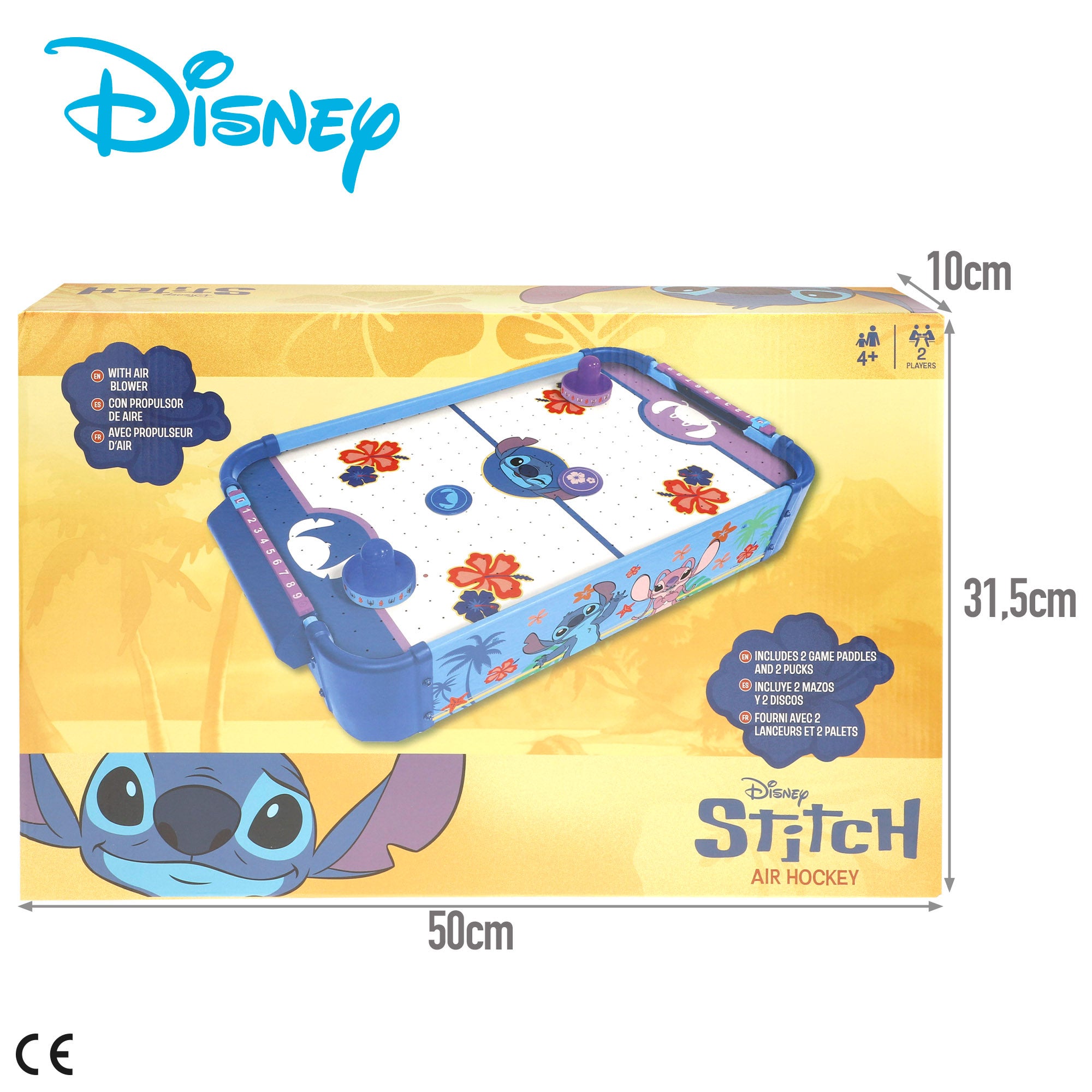 Mesa de Air Hockey Stitch 53x31x9 cm