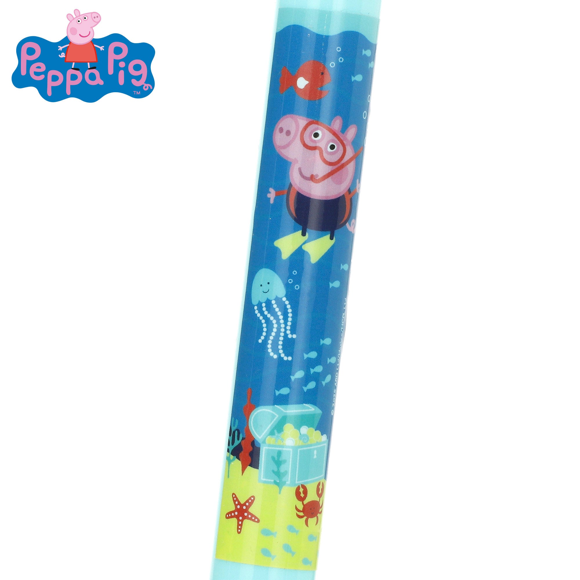 Conjunto de máscara de mergulho e snorkel da Peppa Pig