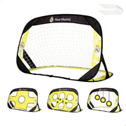 Golo pop-up 4 em 1 do Real Madrid com alvo de 120x80x80 cm
